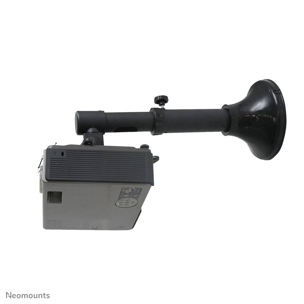 Rca Informatique - image du produit : PROJECTOR WALL MOUNT ULTRA SHOR THROW.MAX 11KG.LENGTH 37-47CM.BL