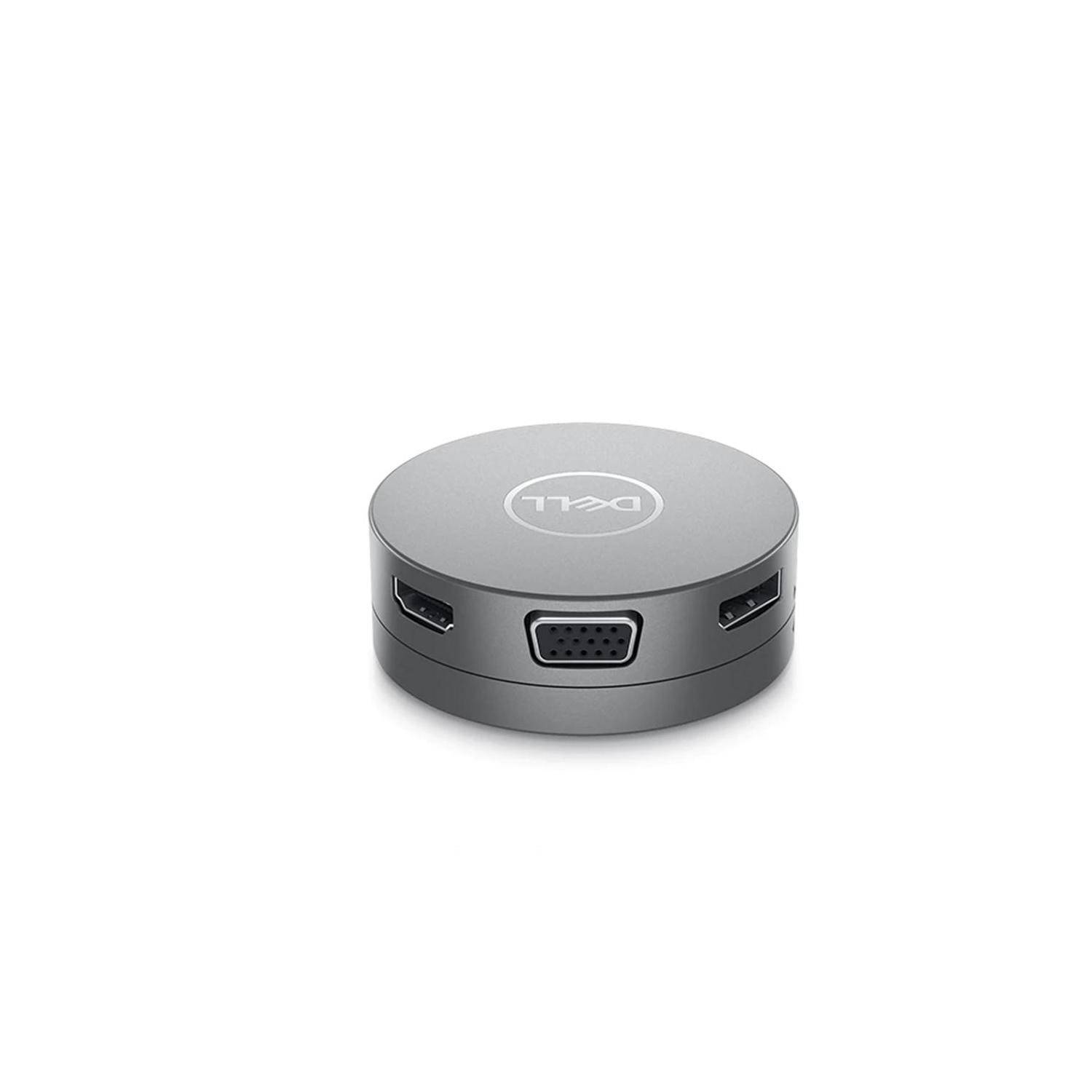 Rca Informatique - Image du produit : DELL DA310 WIRED USB 3.2 GEN 2 (3.1 GEN 2) TYPE-C SILVER