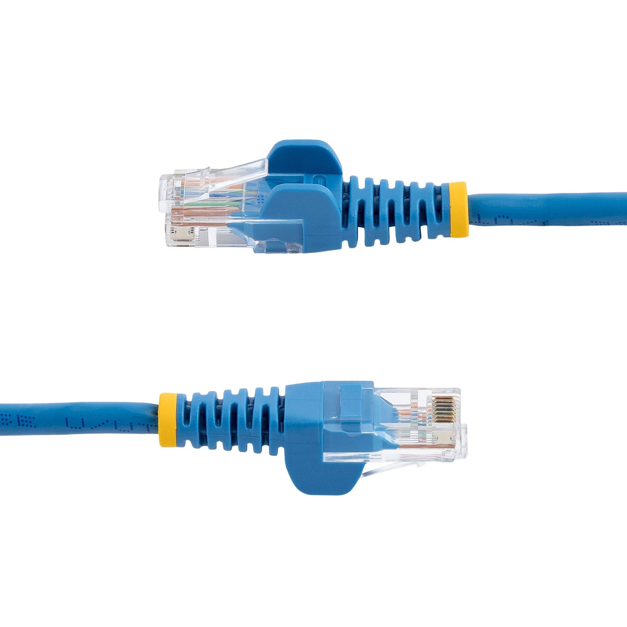 Rca Informatique - image du produit : 10M BLUE CAT5E CABLE SNAGLESS ETHERNET CABLE - UTP