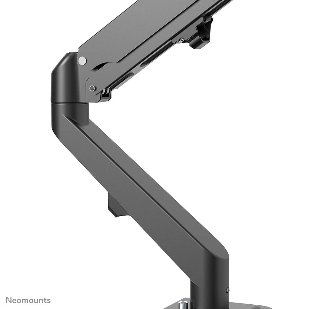 Rca Informatique - image du produit : NEWSTAR GAS SPRING DESK MOUNT (CLAMP/GROMMET) BLACK 17-27IN