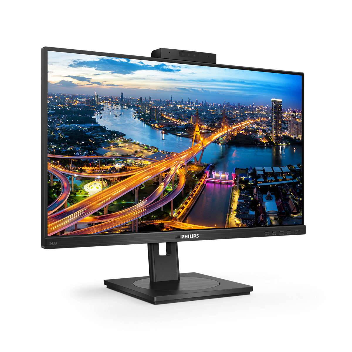 Rca Informatique - image du produit : 243B1JH/00 23.8IN IPS FHD 300CD 4MS/HDMI/DP/USB-C/4USB-A/HAS