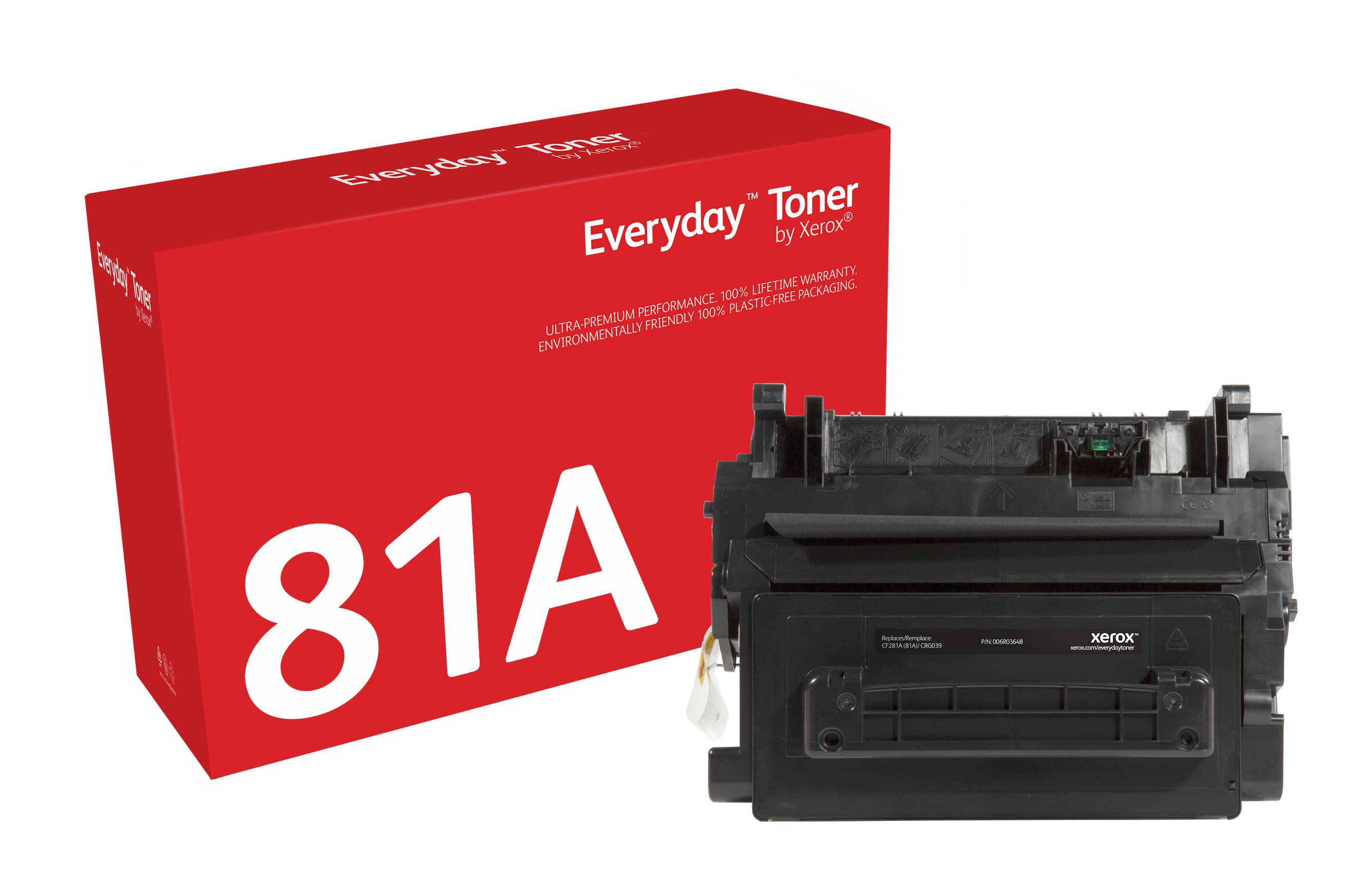 Rca Informatique - Image du produit : BLACK TONER CARTRIDGE LIKE HP 81A FOR LASERJET ENTERPRISE