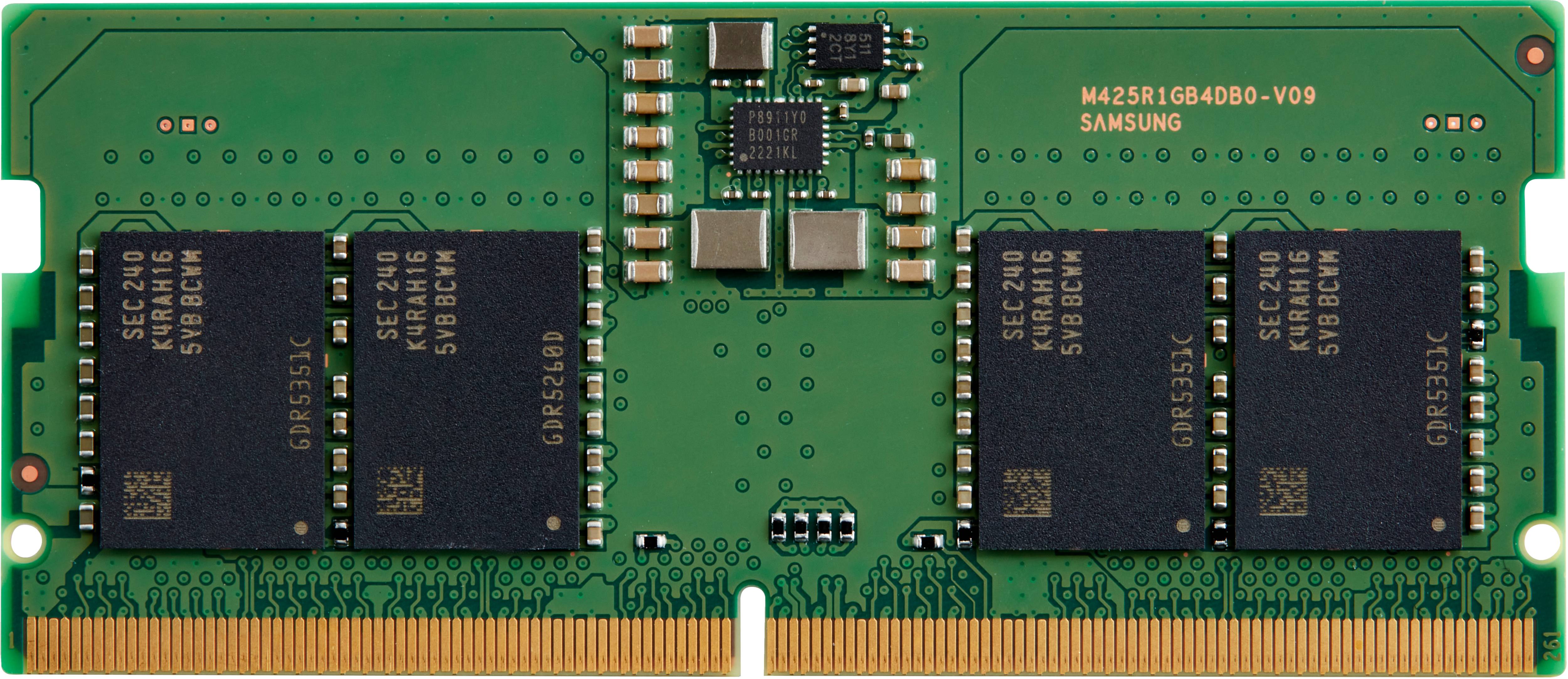 Rca Informatique - Image du produit : HP 8GB DDR5 5600MHZ SODIMM MEMORY