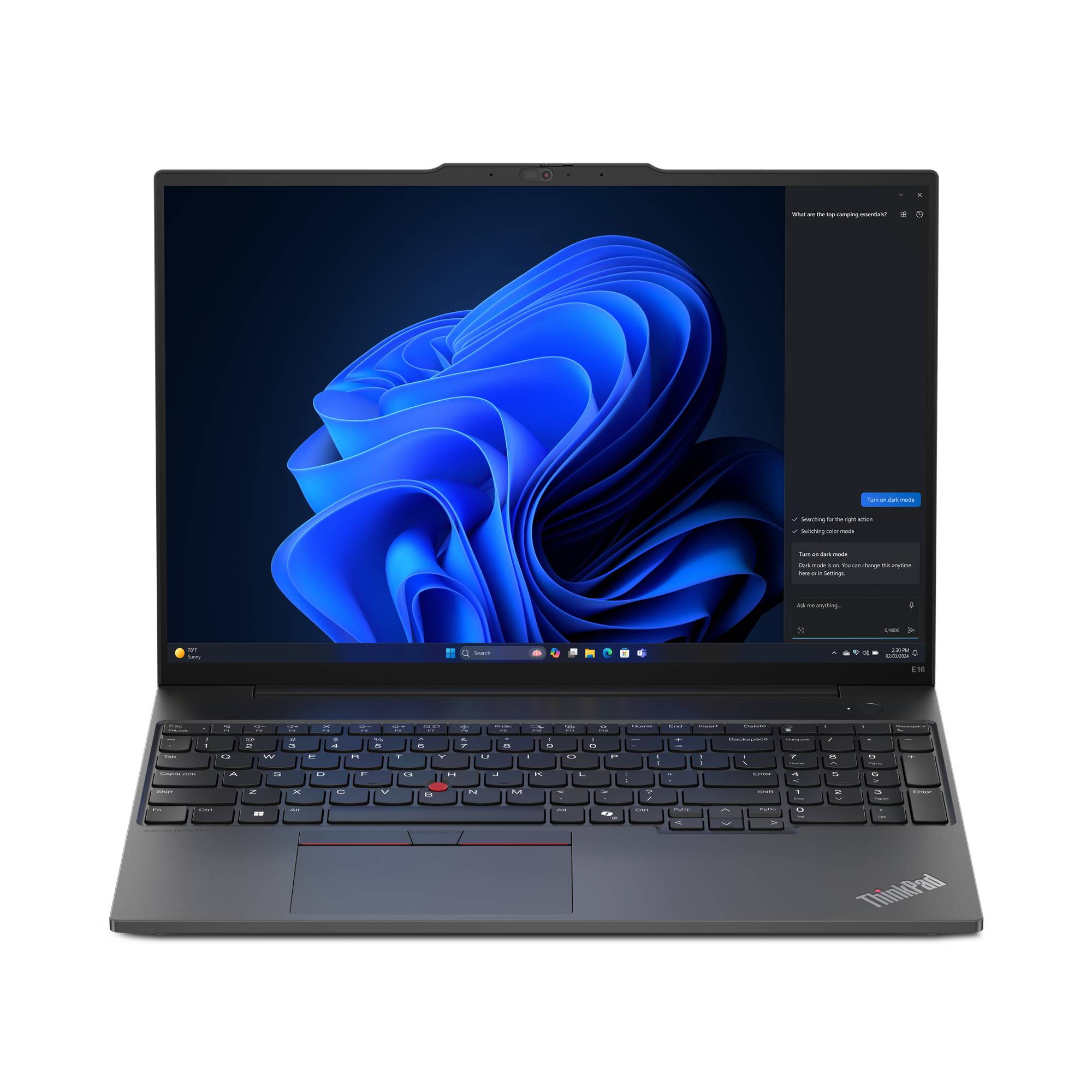 Rca Informatique - image du produit : THINKPAD E16 ULTRA 5 125U 512GB 16GB 16IN NOOD W11P