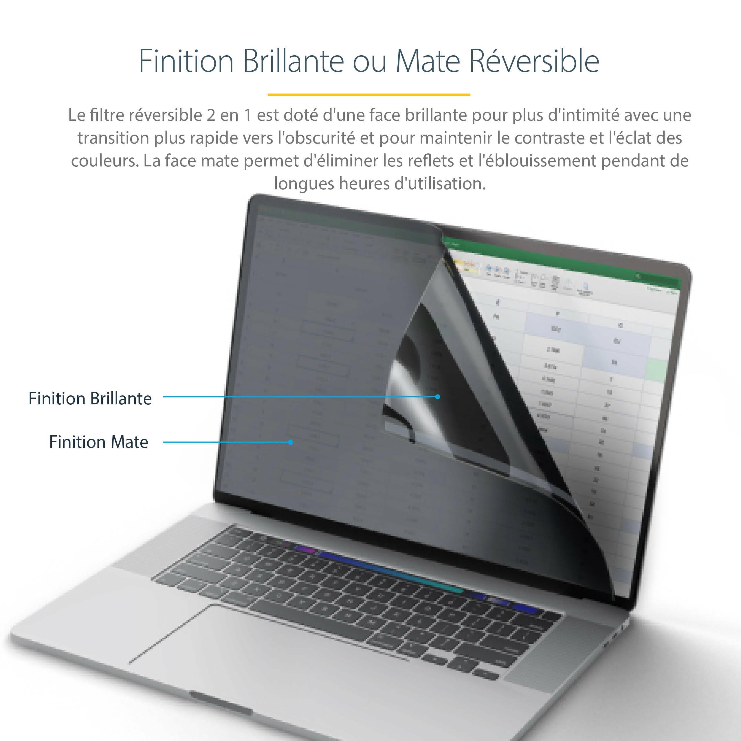 Rca Informatique - image du produit : 16IN MACBOOK PRO PRIVACY SCREEN ANTI-GLARE BLUE LIGHT FILTER