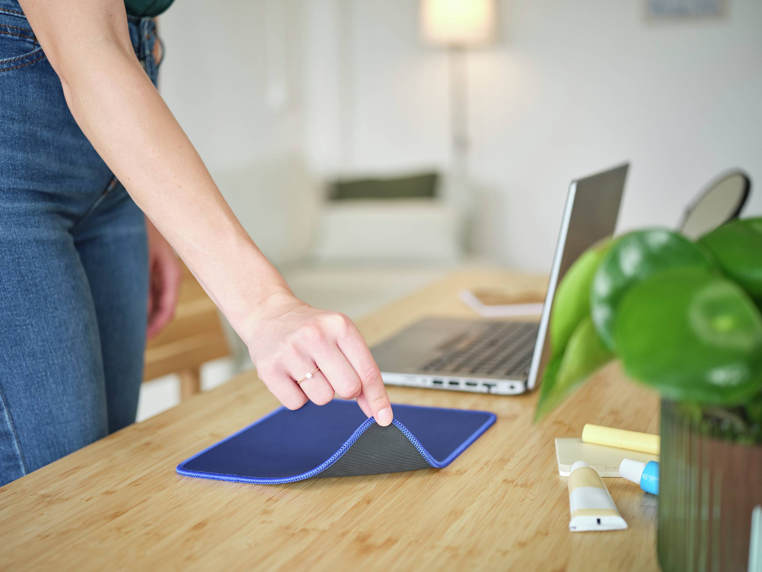 Rca Informatique - image du produit : BOYE MOUSE PAD ECO BLUE