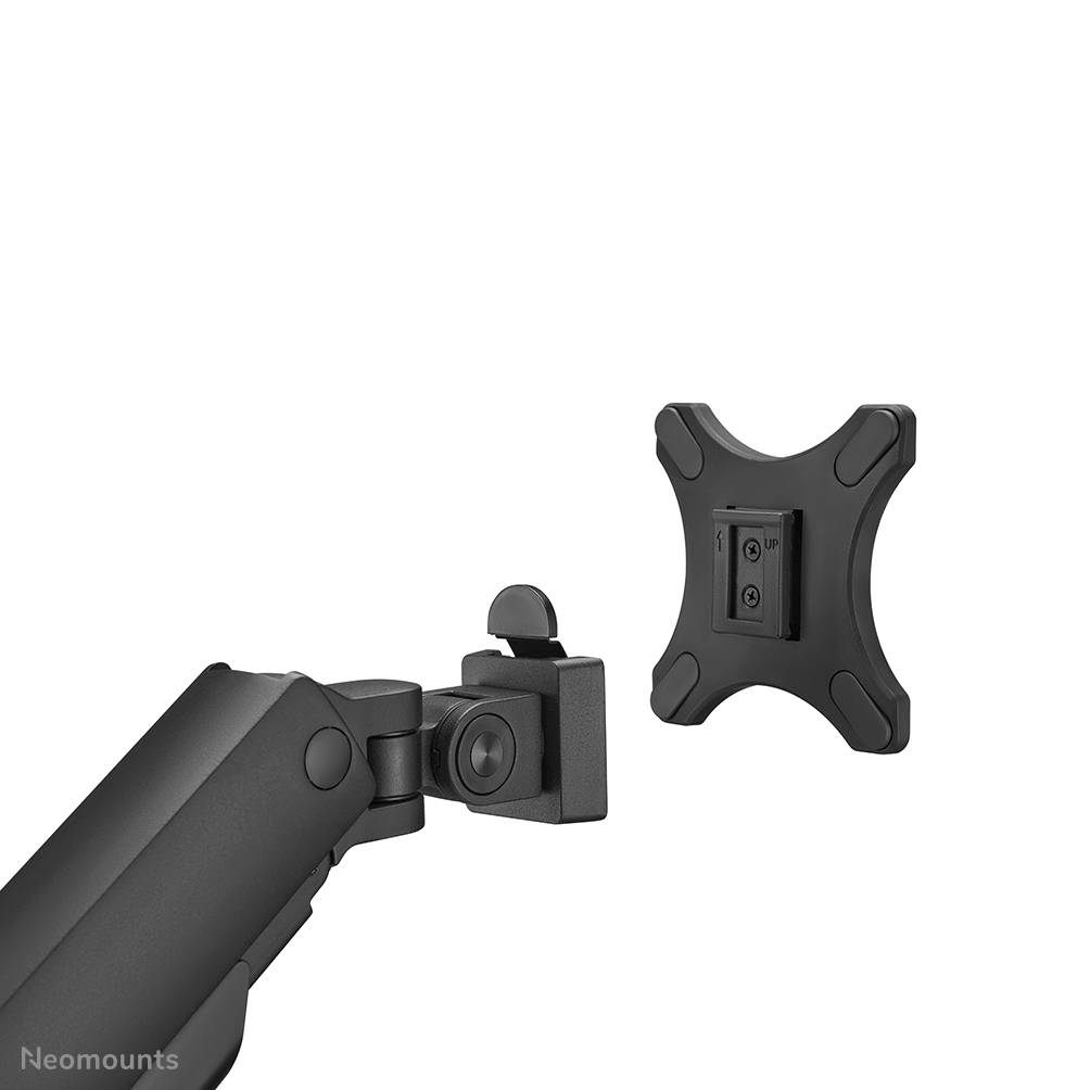 Rca Informatique - image du produit : NEOMOUNTS SELECT DESK MOUNT DOUBLE DISPLAY (TOPFIX CLAMP/GRO