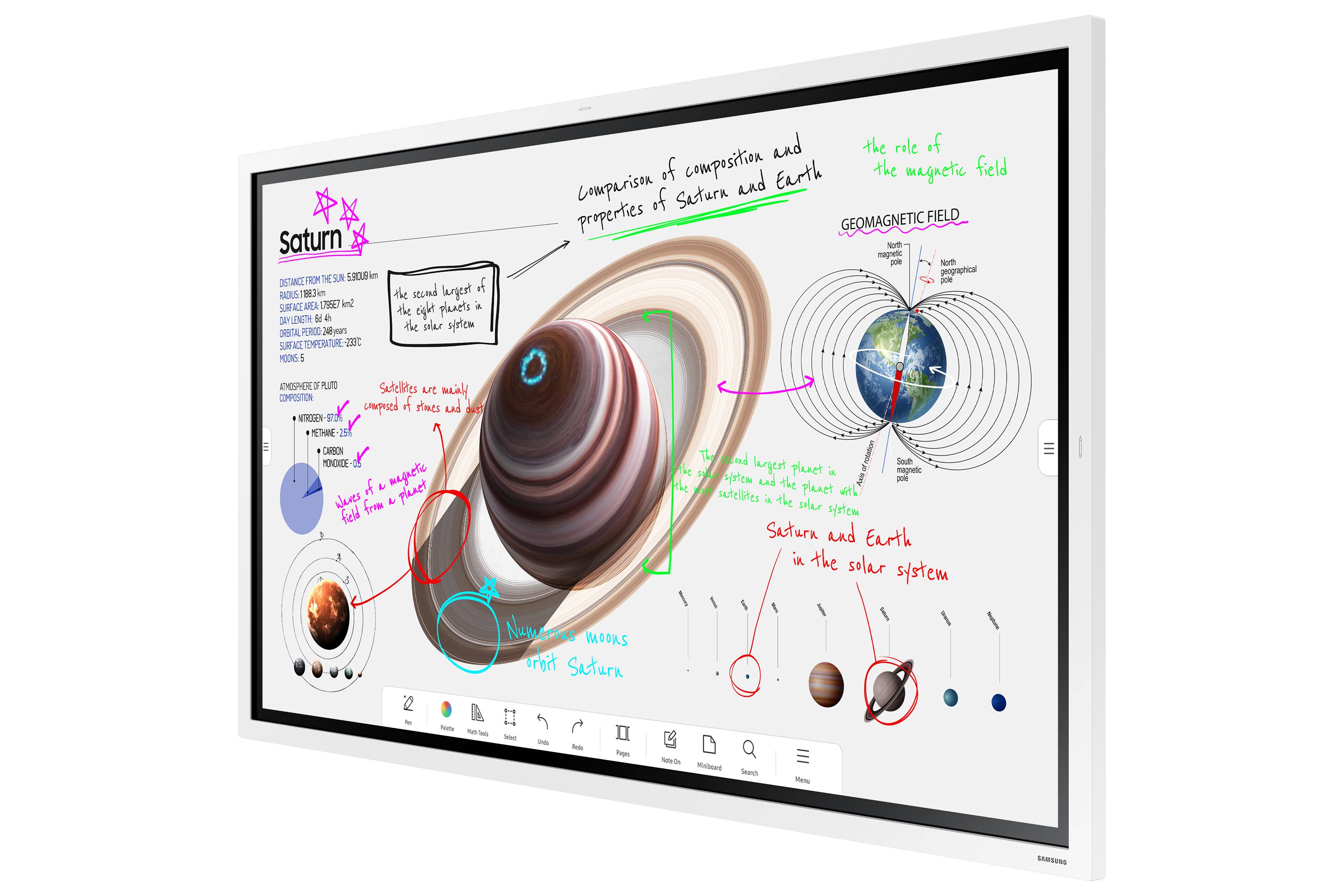 Rca Informatique - image du produit : WM65B FLIP 65IN UHD 350CD 16/7 3840 X 2160 TOUCH FLIP4 UI TIZEN