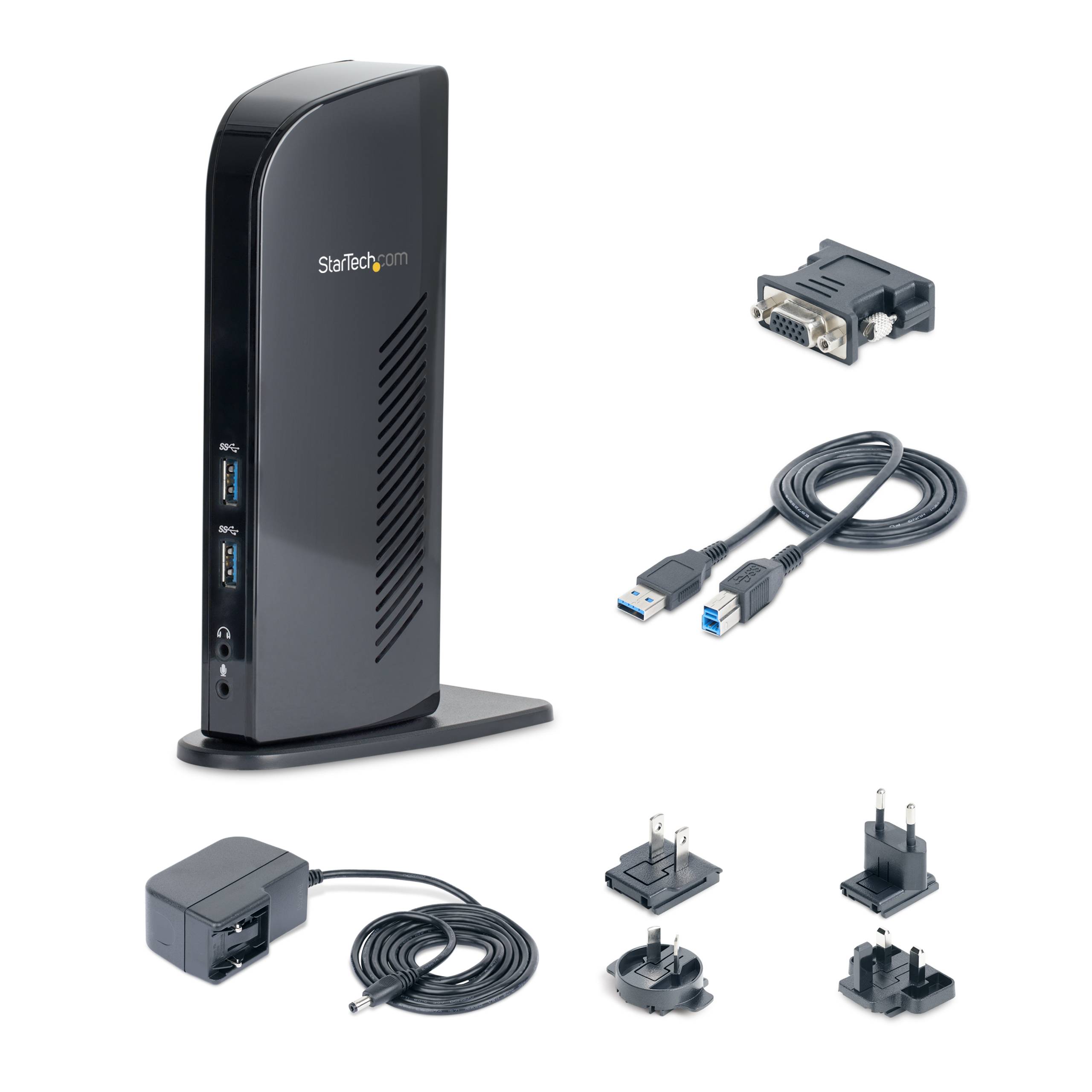 Rca Informatique - image du produit : STATION DACCUEIL ORDINATEUR USB 3.0 HDMI/DVI