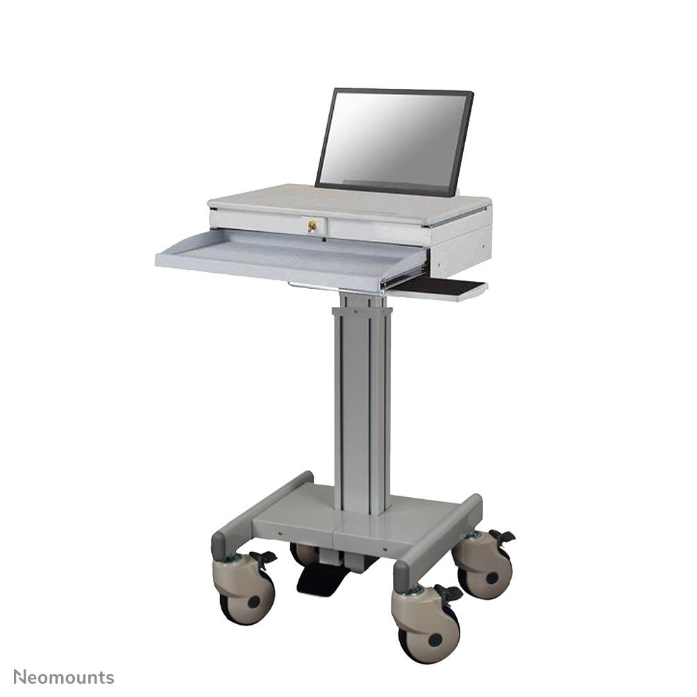 Rca Informatique - image du produit : MOBILE LAPTOP CART 10-22IN MONITOR KEYBOARD/MOUSE SUPPORT