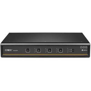 Rca Informatique - Image du produit : CYBEX SC UNIVERSAL DP/H SECURE KVM SWITCH 4-PORT DUAL DISPLAY W