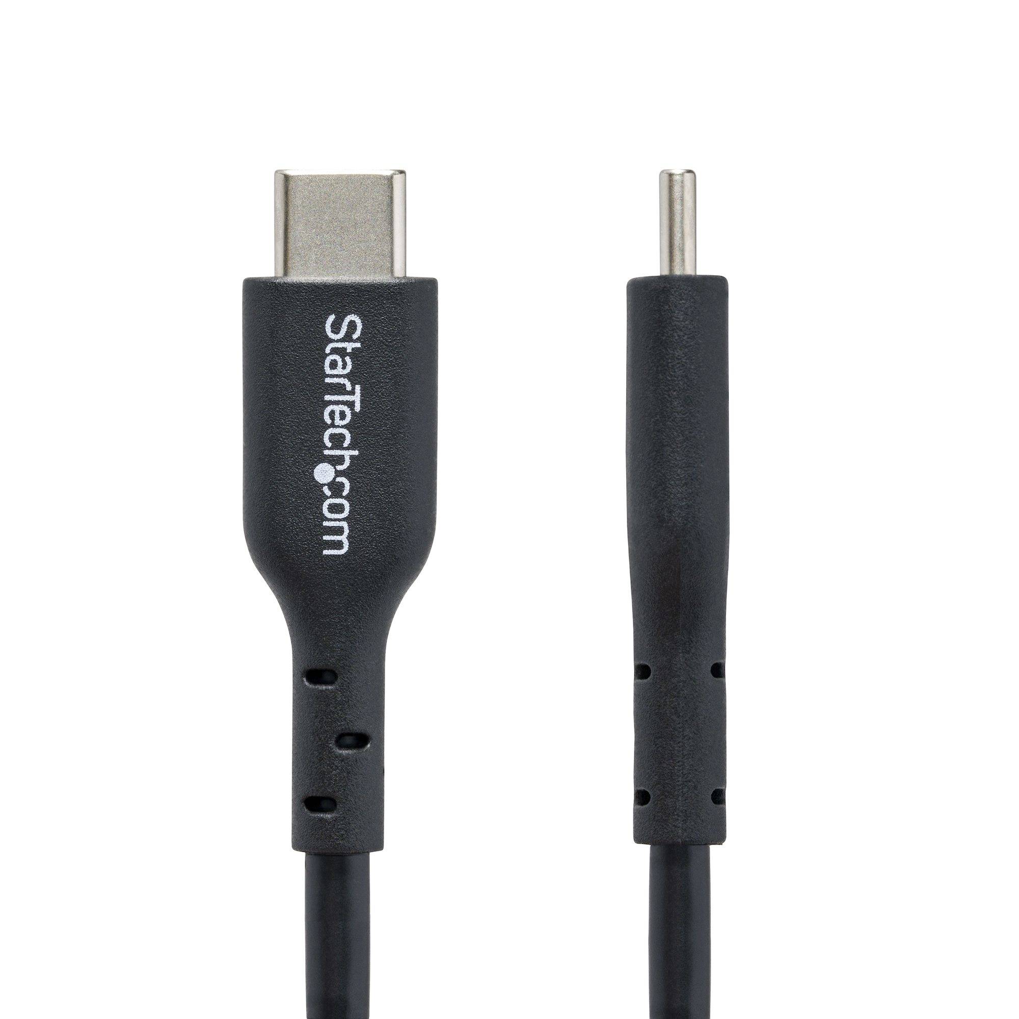 Rca Informatique - image du produit : 6FT USB-C CABLE CHARGER CORD 60W PD/USB-C CHARGING CABLE