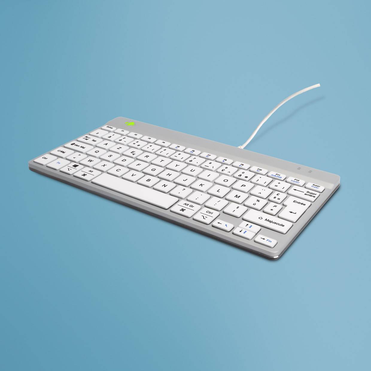 Rca Informatique - Image du produit : R-GO COMPACT BREAK ERGONOMIC WHITE WIRELESS