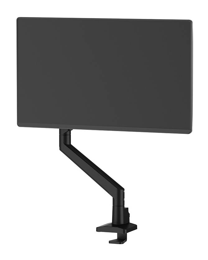 Rca Informatique - image du produit : NEXT SLIM DESK MOUNT SINGLE DISPLAY TOPFIX CLAMP/GROMM BLACK