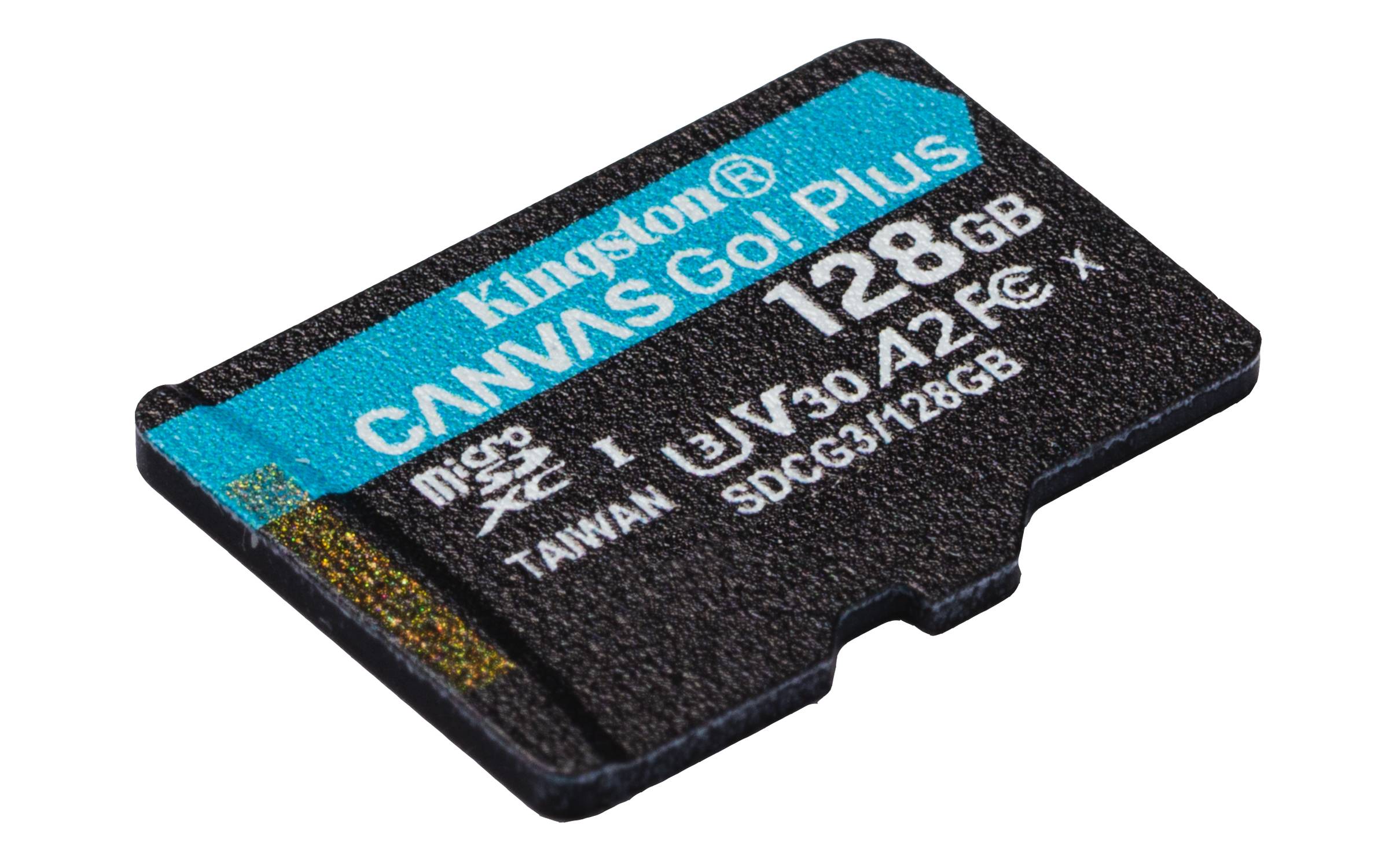 Rca Informatique - image du produit : 128GB MSDXC CANVAS GO PLUS 170R A2 U3 V30 SINGLE PACK W/O ADPTR