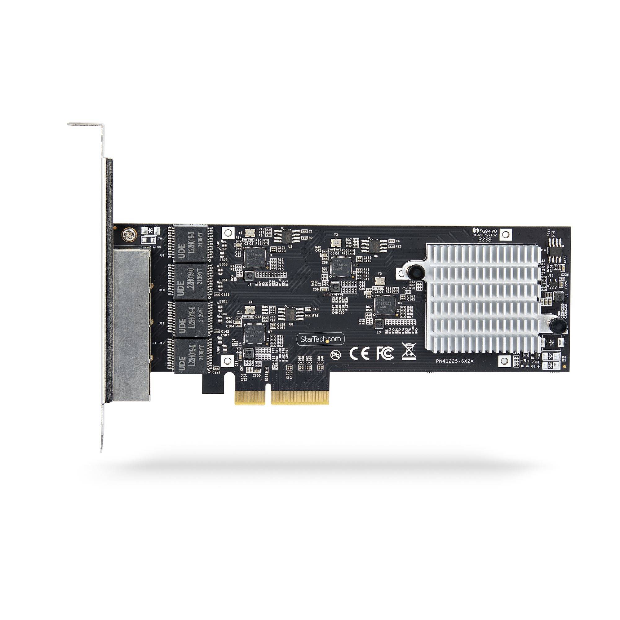 Rca Informatique - image du produit : 4-PORT 2.5G PCIE NETWORK CARD - QUAD NBASE-T ETHERNET CARD