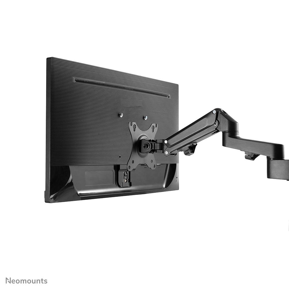 Rca Informatique - image du produit : NEWSTAR DESK POLE MOUNT (CLAMP/GROMMET) BLACK 17-27IN