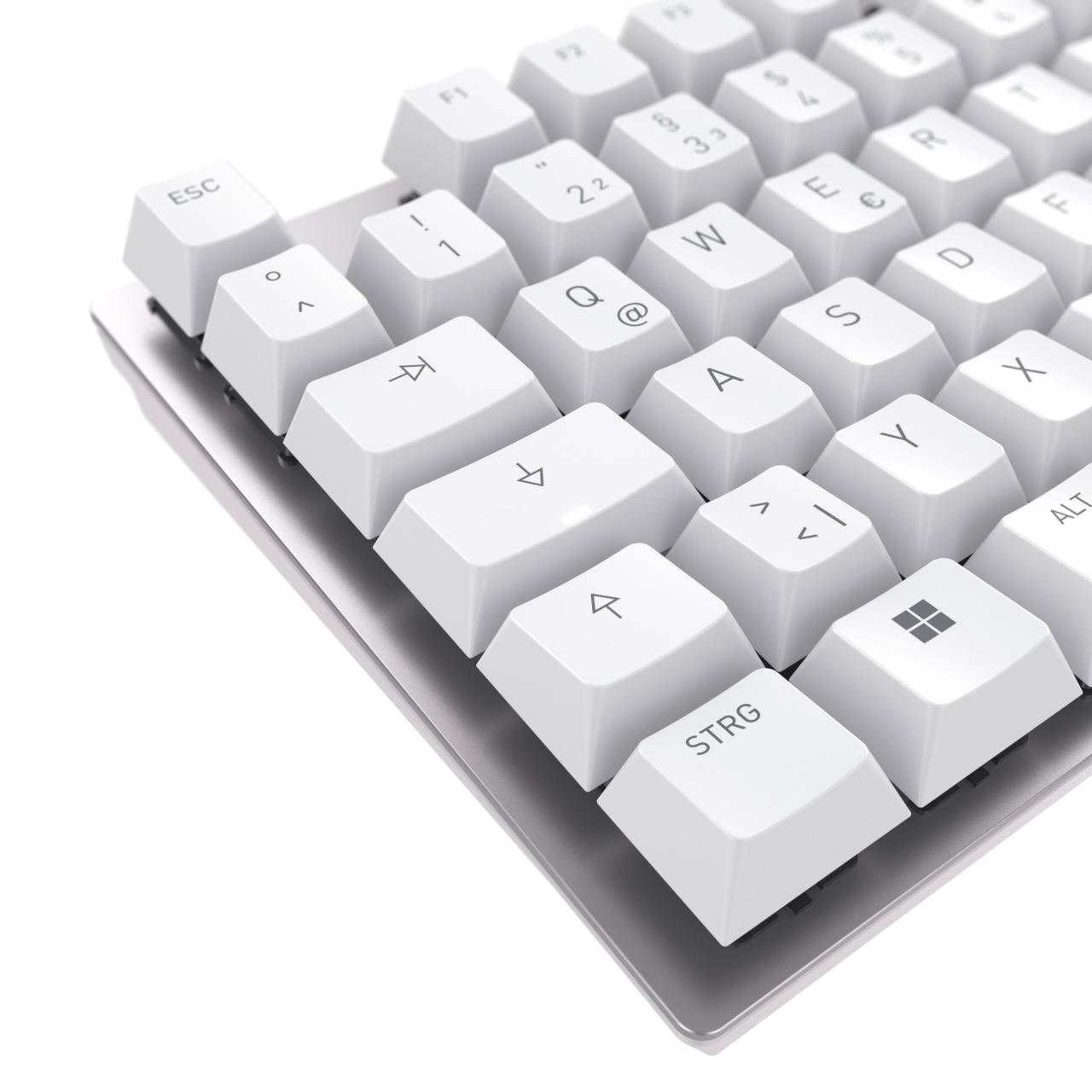 Rca Informatique - image du produit : KEYBOARD CORDED MECHANICAL SILVER DE