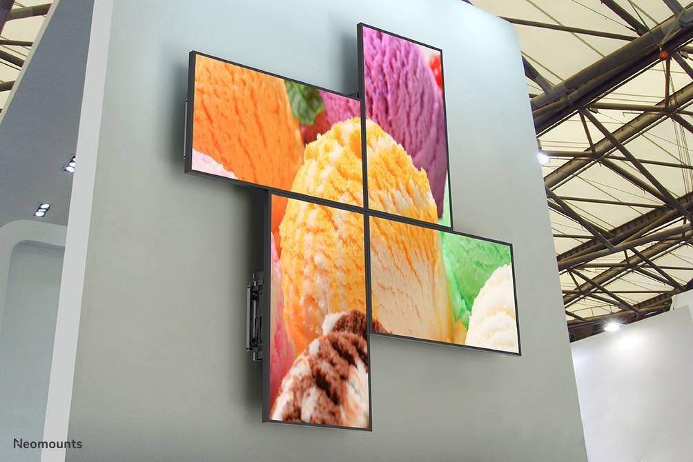 Rca Informatique - image du produit : FLATSCREEN WALL MOUNT VIDEO WALLS STRETCHABLE