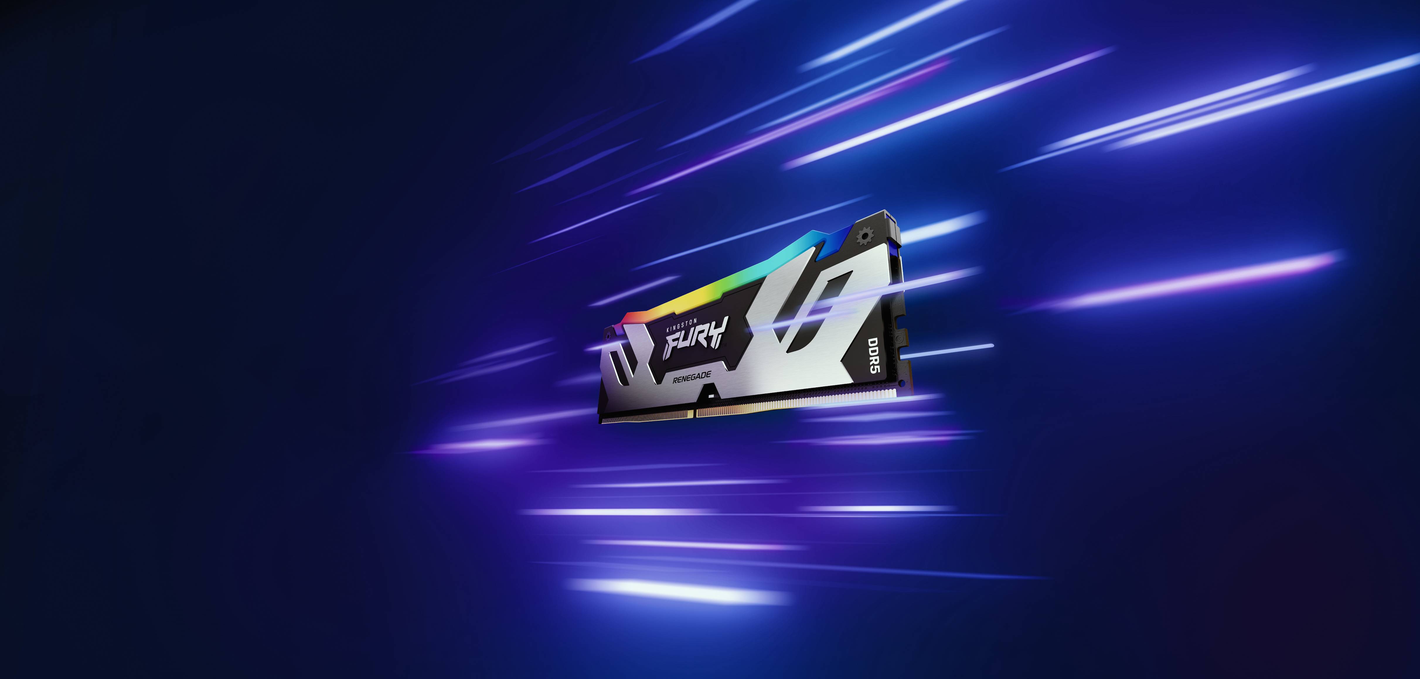 Rca Informatique - image du produit : 32GB DDR5 6000MT/S CL32 DIMM (KIT OF 2) FURY RENEGADE RGB