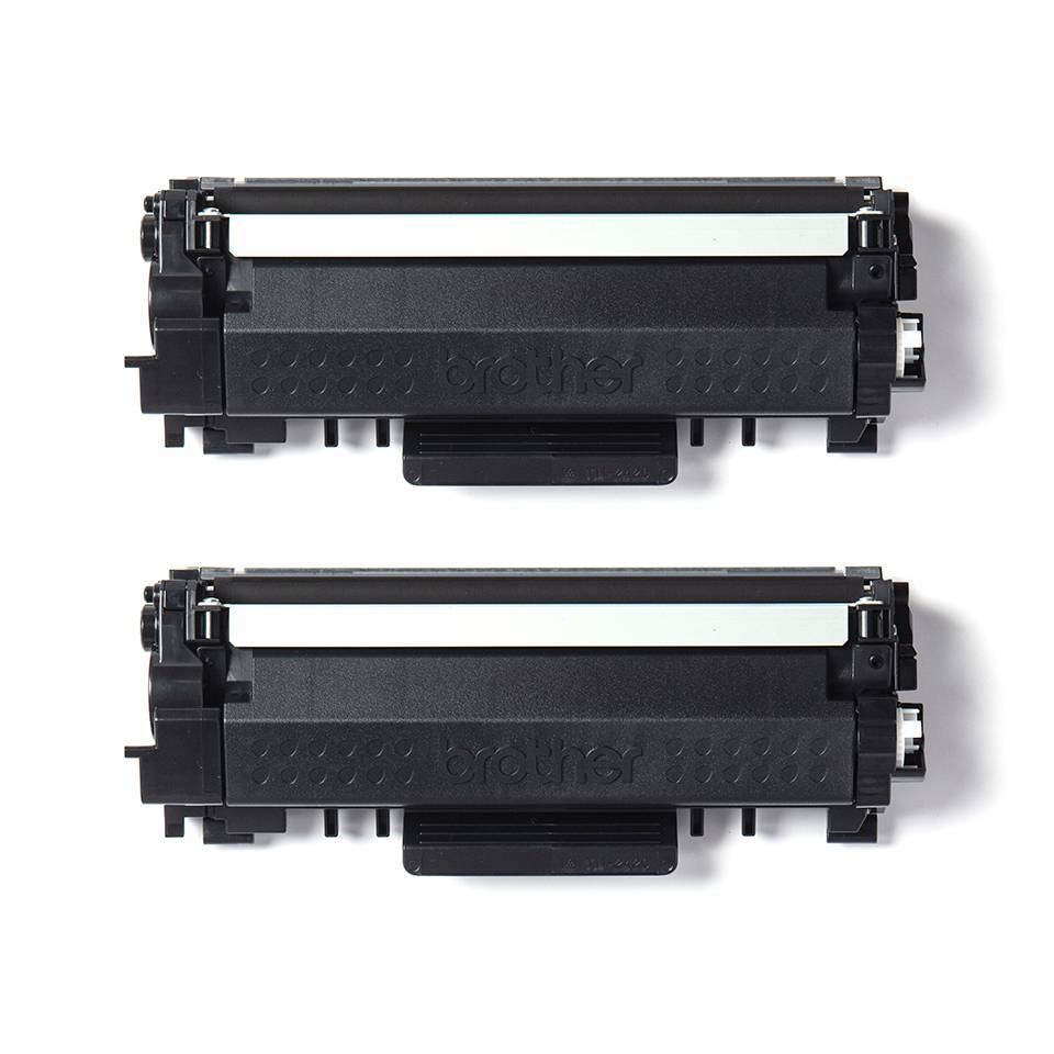 Rca Informatique - image du produit : TN-2420TWIN BLACK TONER CARTRIDGE ISO YIELD UP TO 2 X 3