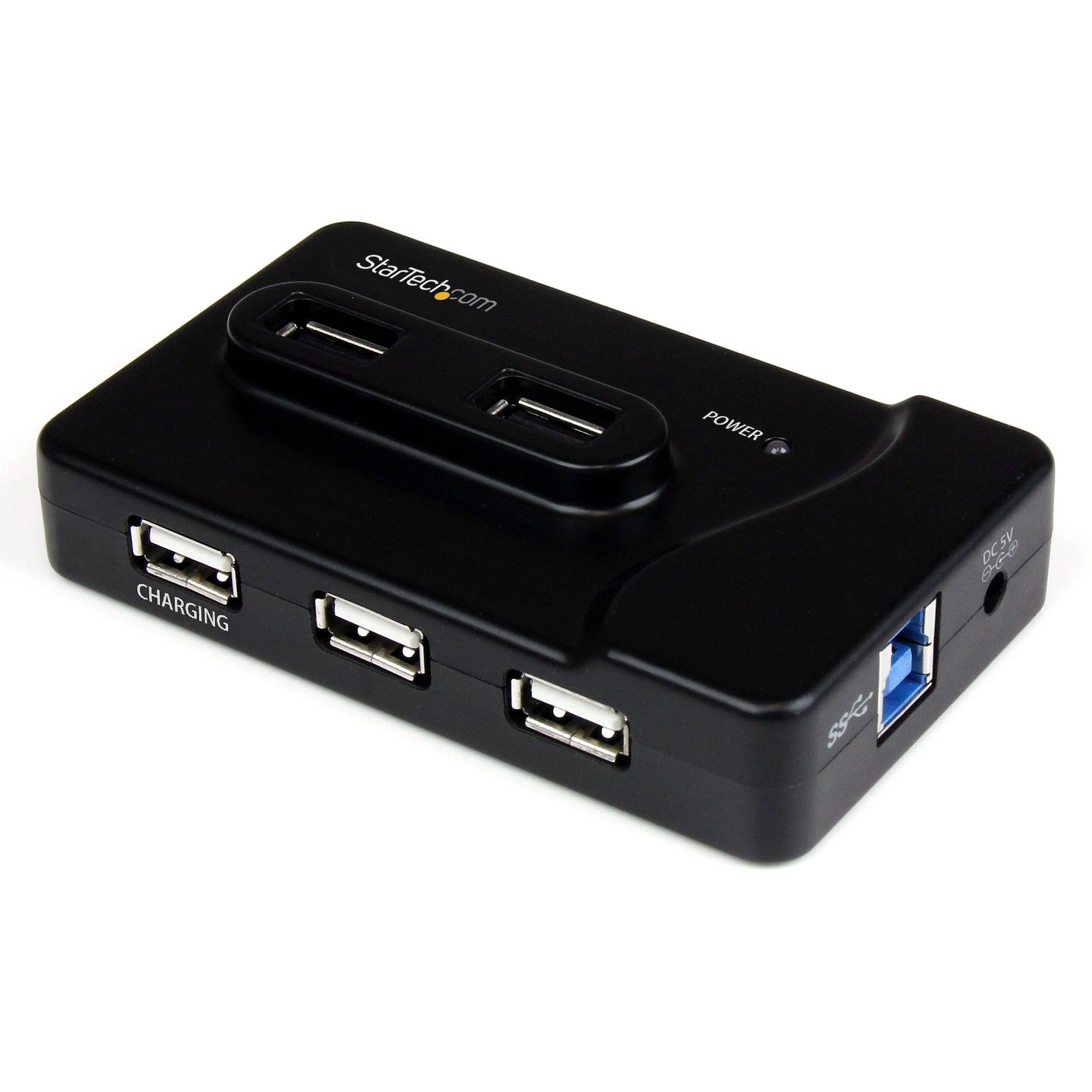 Rca Informatique - image du produit : HUB COMBINE USB3.0/2.0 6PORTS AVEC PORT DE CHARGE