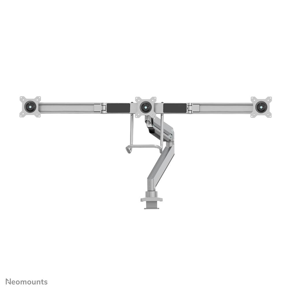 Rca Informatique - image du produit : NEOMOUNTS FLAT SCREEN DESK MOUN 10-27IN DESK CLAMP/GROMMET SILV