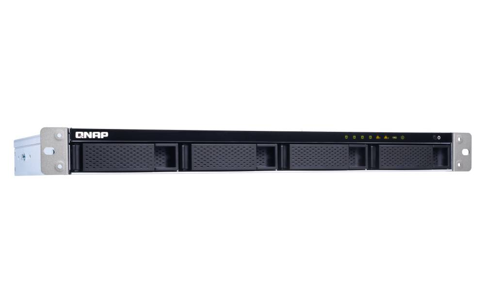 Rca Informatique - image du produit : 4-BAY QUAD-CORE 1.7 GHZ SHORT-DEPTH RACKMOUNT NAS WITH 1