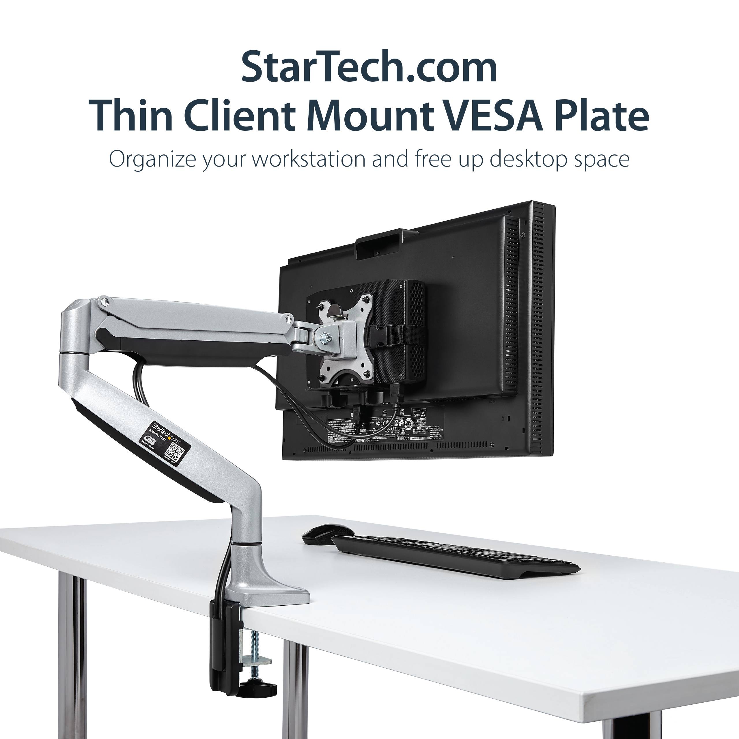 Rca Informatique - image du produit : THIN CLIENT MOUNT - VESA MOUNT BRACKET THIN CLIENT MON MOUNT