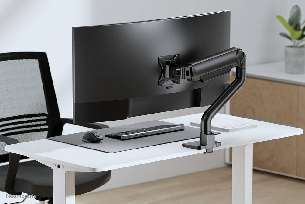 Rca Informatique - image du produit : NEOMOUNTS SELECT DESK MOUNT SINGLE DISPLAY (TOPFIX CLAMP/GRO