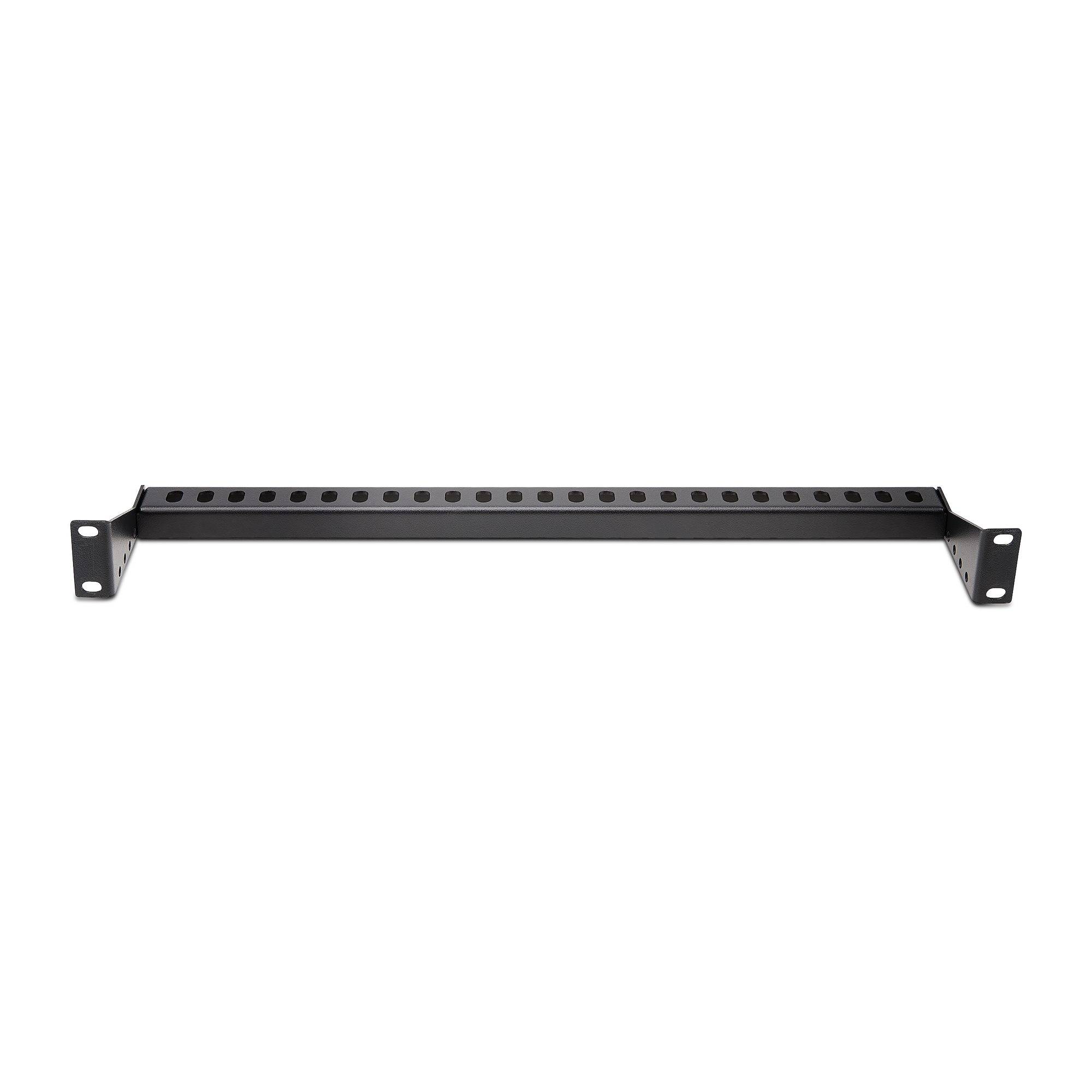 Rca Informatique - image du produit : 1U RACK CABLE MANAGEMENT BAR - LACING GUIDE BAR FOR PATCH PANEL