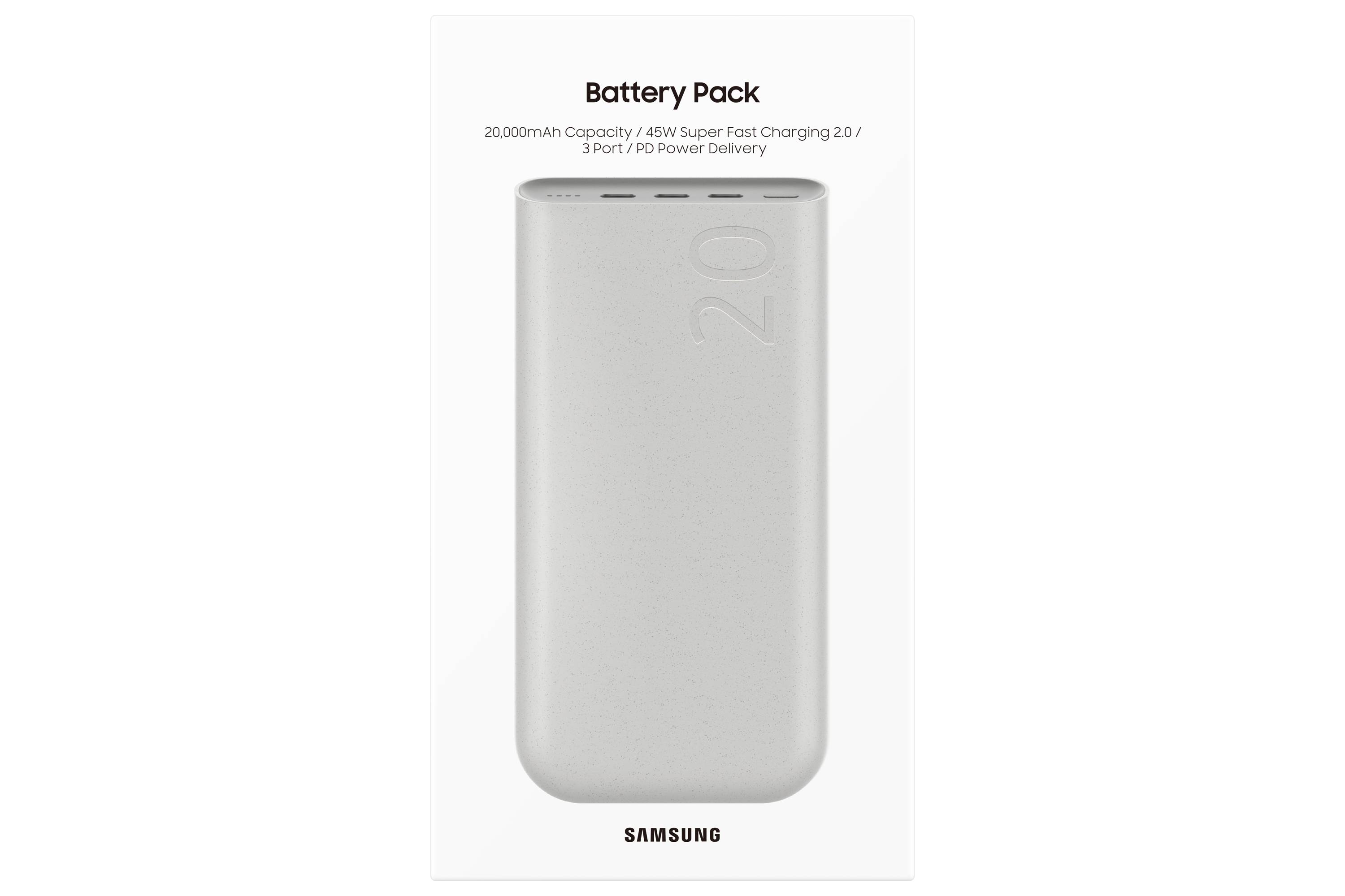 Rca Informatique - image du produit : EXTERNAL BATTERY 45W 20000MAH POWERBANK