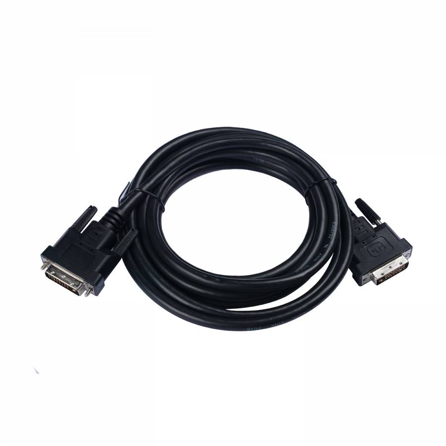 Rca Informatique - image du produit : DVI CABLE DUAL LINK 3M 10FT BLK DVI-D CABLE 4K 30HZ UHD BLACK