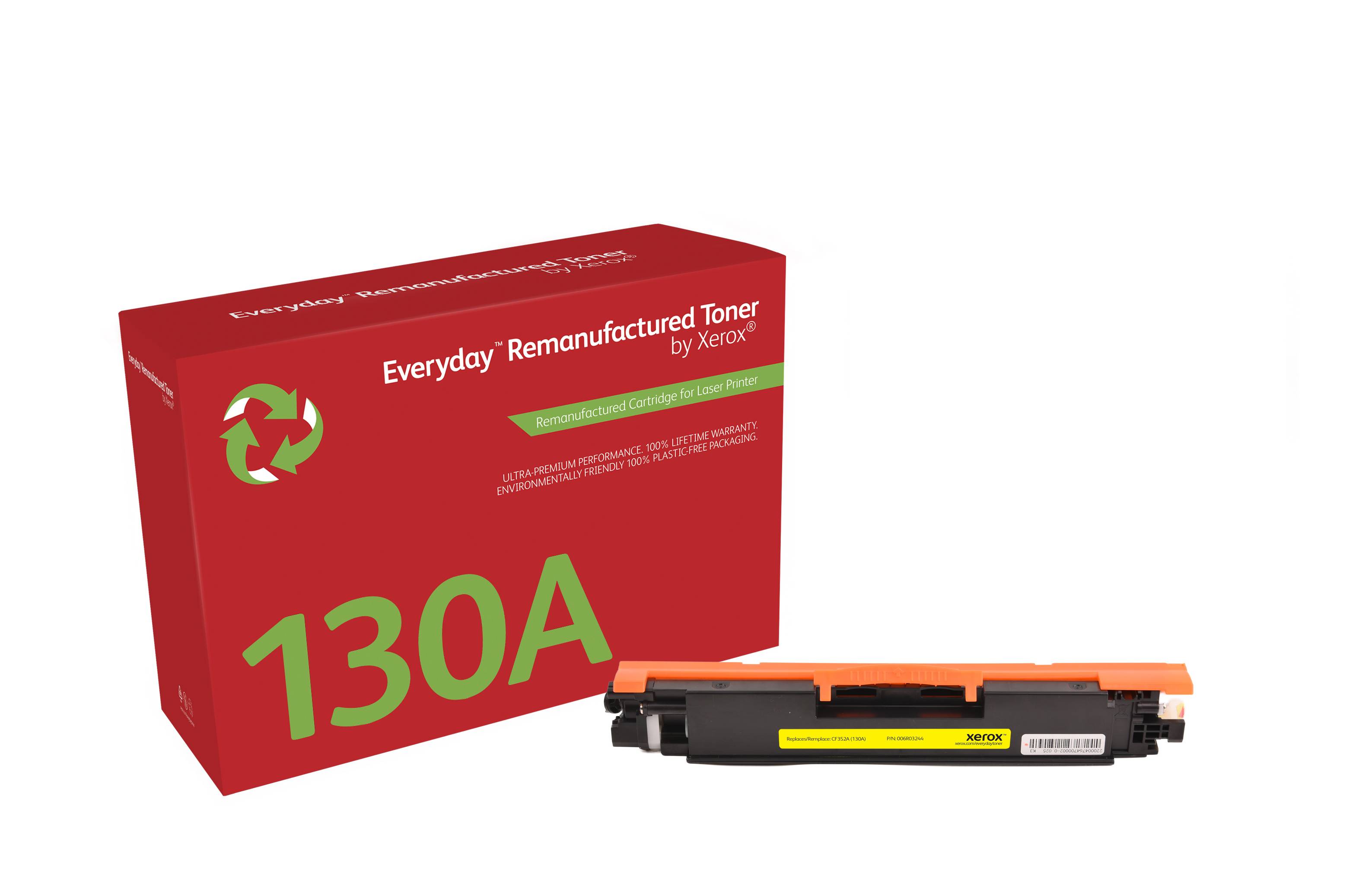 Rca Informatique - Image du produit : HP 130A YELLOW TONER CARTRIDGE HP CLJ PRO M176 MFP M177 MFP