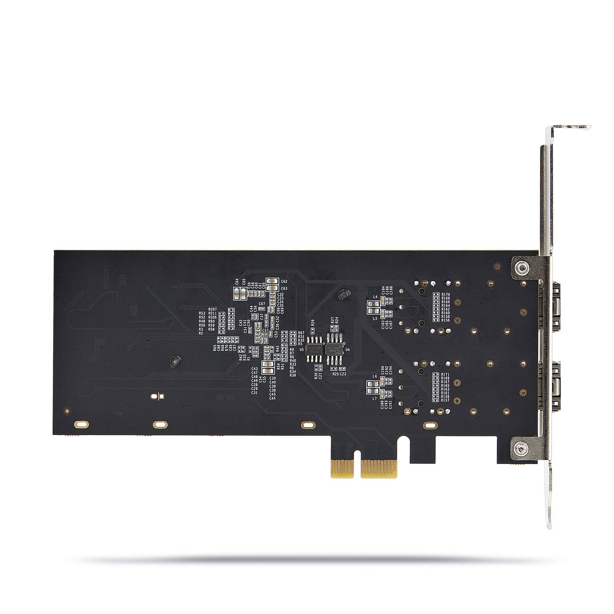 Rca Informatique - image du produit : 2-PORT GBE SFP NETWORK CARD - FIBER OPTIC GIGABIT NIC/CONTROLL