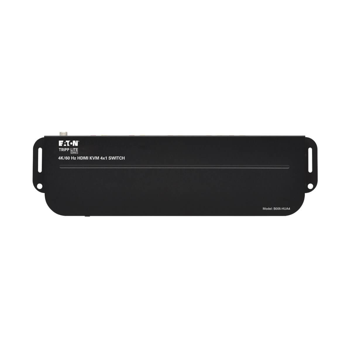 Rca Informatique - image du produit : 4PT HDMI/USB KVM SWITCH 4K 60HZ HDR HDCP 2.2 IR USB SHARING