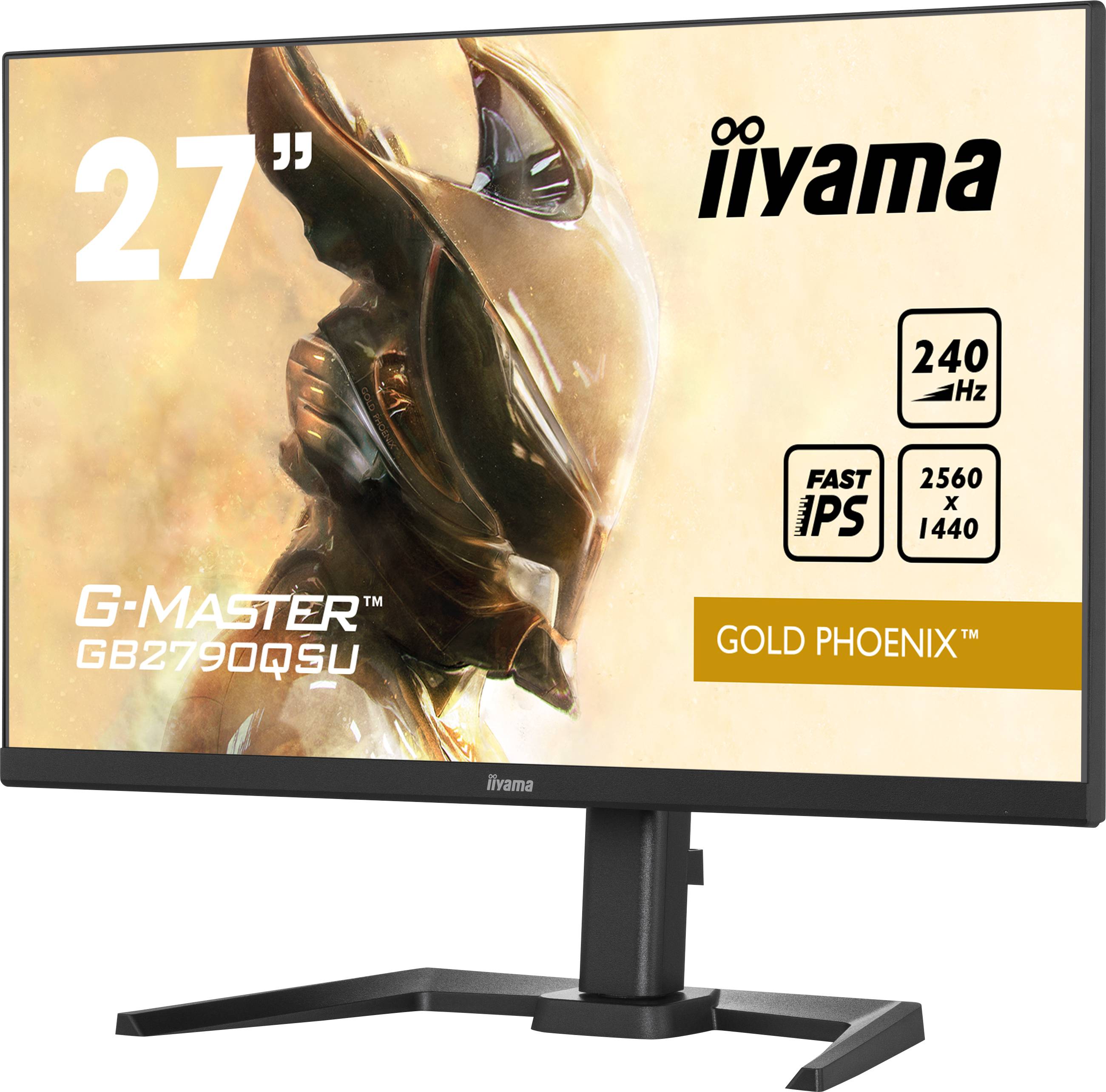 Rca Informatique - image du produit : GB2790QSU-B5 27IN IPS WQHD 240HZ/400CD/HDMI/DP/2USB/HAS