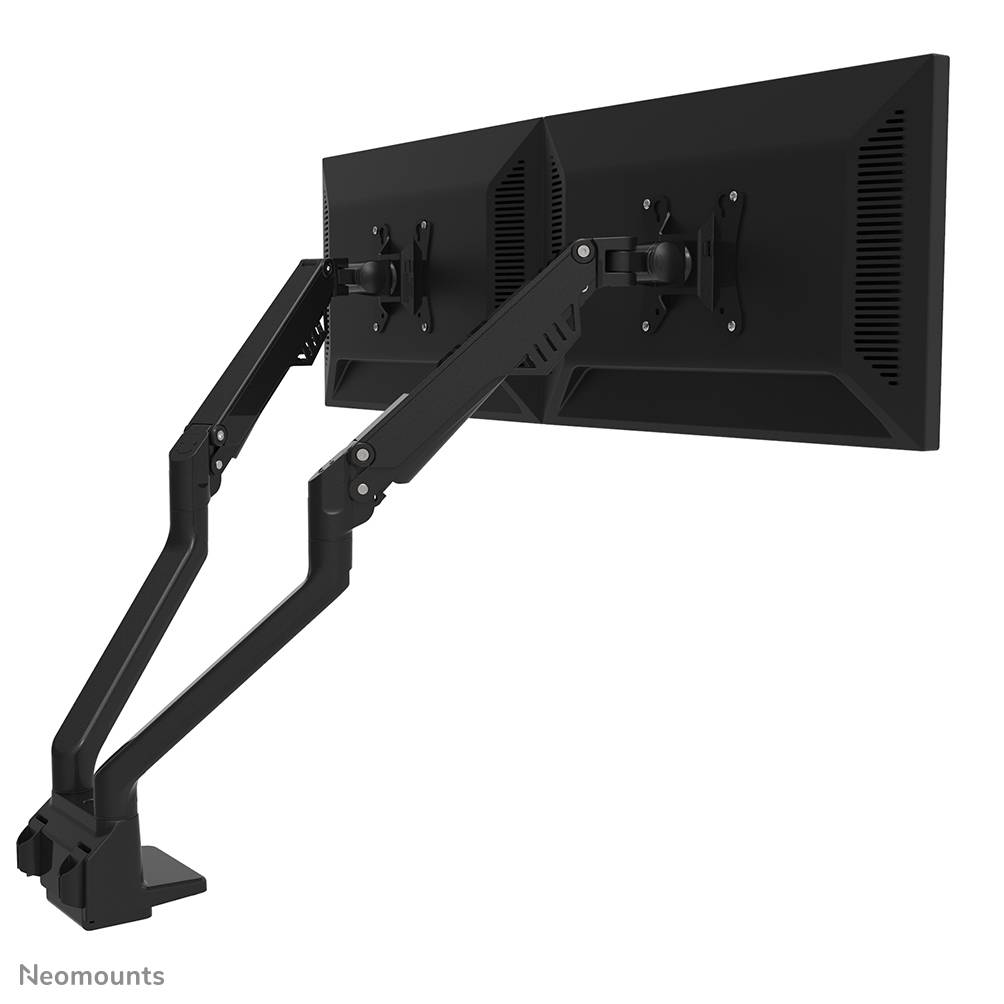 Rca Informatique - image du produit : NEWSTAR FLAT SCREEN DESK MOUNT (CLAMP/GROMMET) BLACK 10-32IN