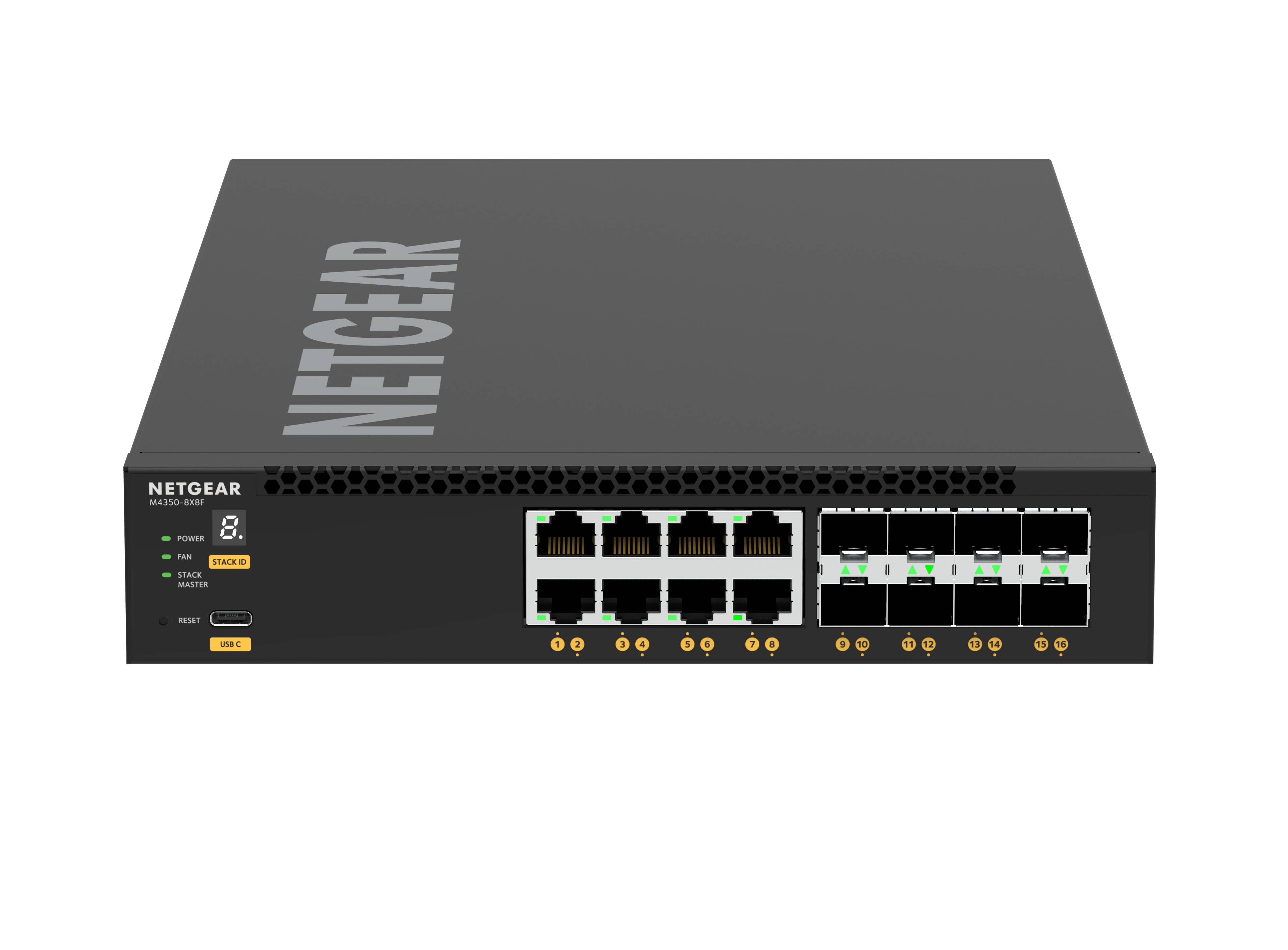 Rca Informatique - image du produit : 16PT M4350-8X8F MANAGED SWITCH