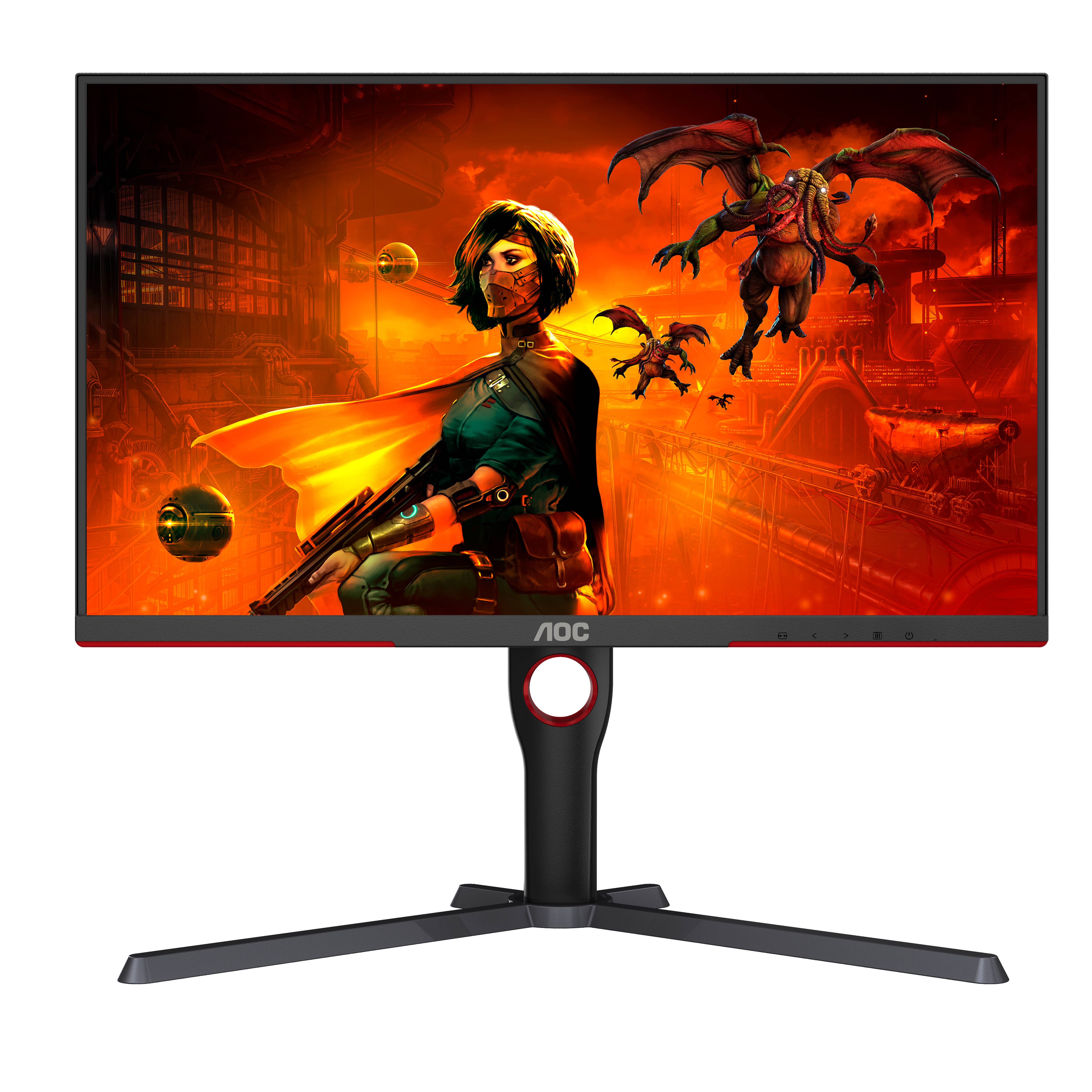 Rca Informatique - image du produit : U27G3X/BK 27IN IPS 3840X2160 16:9 1000:1 1MS HDMI/DP/USB