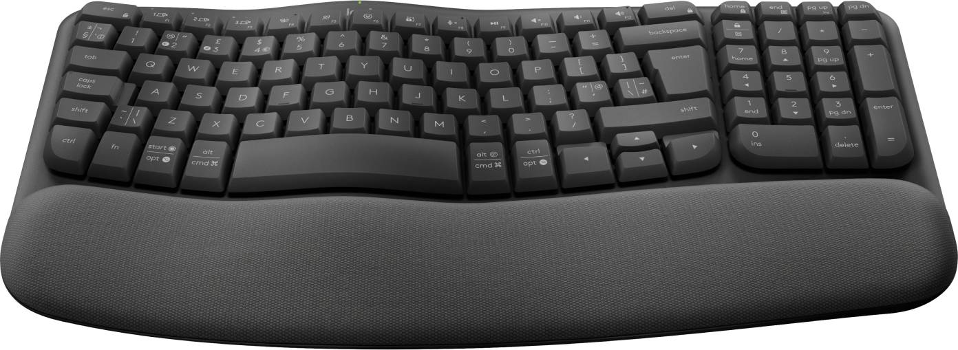 Rca Informatique - image du produit : WAVE KEYS FOR BUSINESS GRAPHITE UK - 2.4GHZ/BT INTNL-973 - B2B