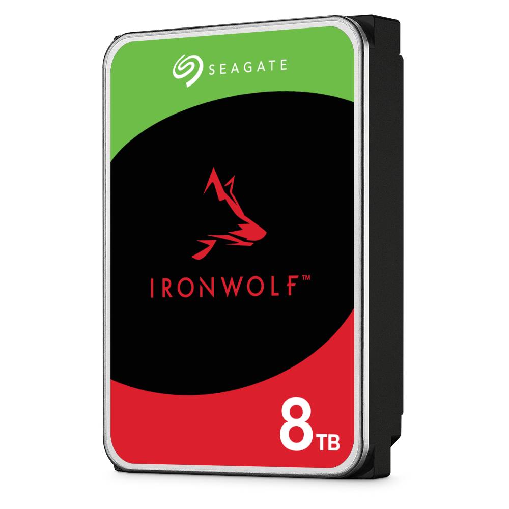 Rca Informatique - image du produit : IRONWOLF 8TB NAS 3.5IN 5400RPM 6GB/S SATA 256MB