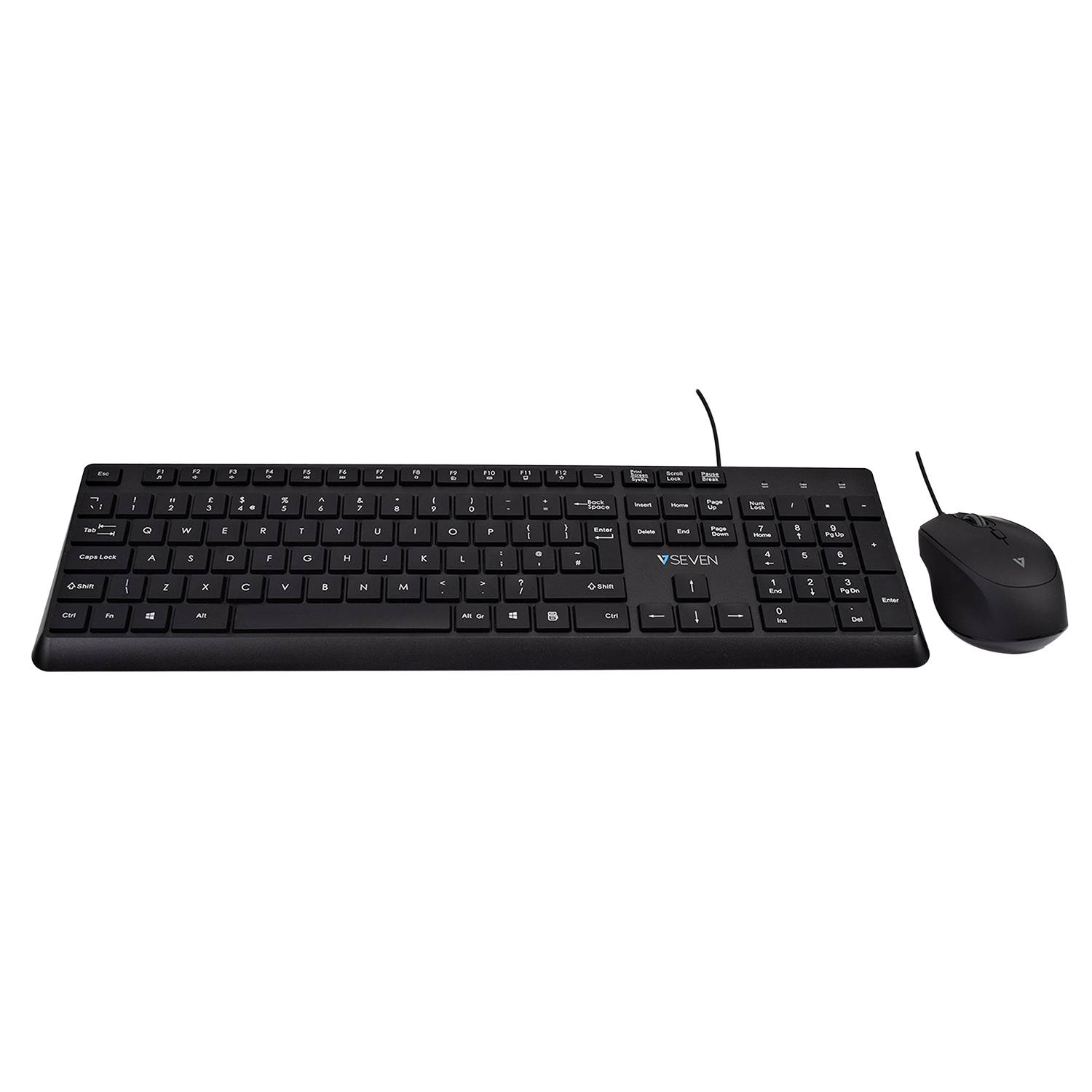 Rca Informatique - image du produit : USB PRO KEYBOARD MOUSE COMBO UK QWERTY UK ENGLISH LASERED KEYCAP