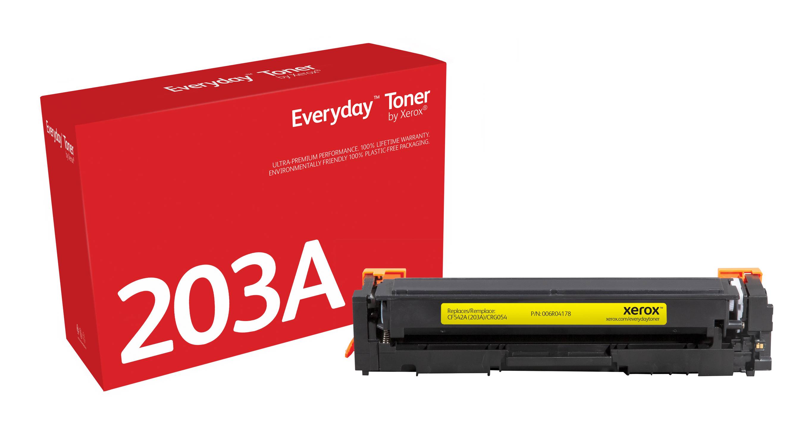 Rca Informatique - image du produit : TONER YELLOW CARTRIDGE EQUIVALENT TO HP 203A CANON