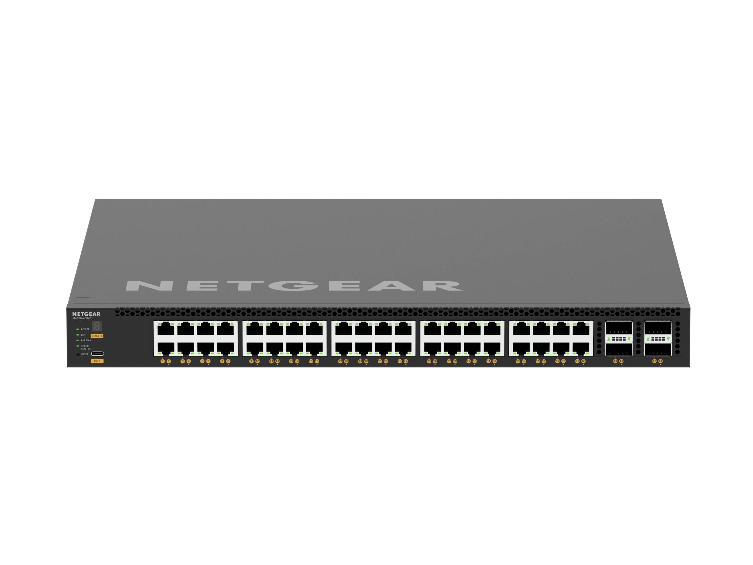 Rca Informatique - image du produit : 52PT M4350-40X4C MANAGED SWITCH