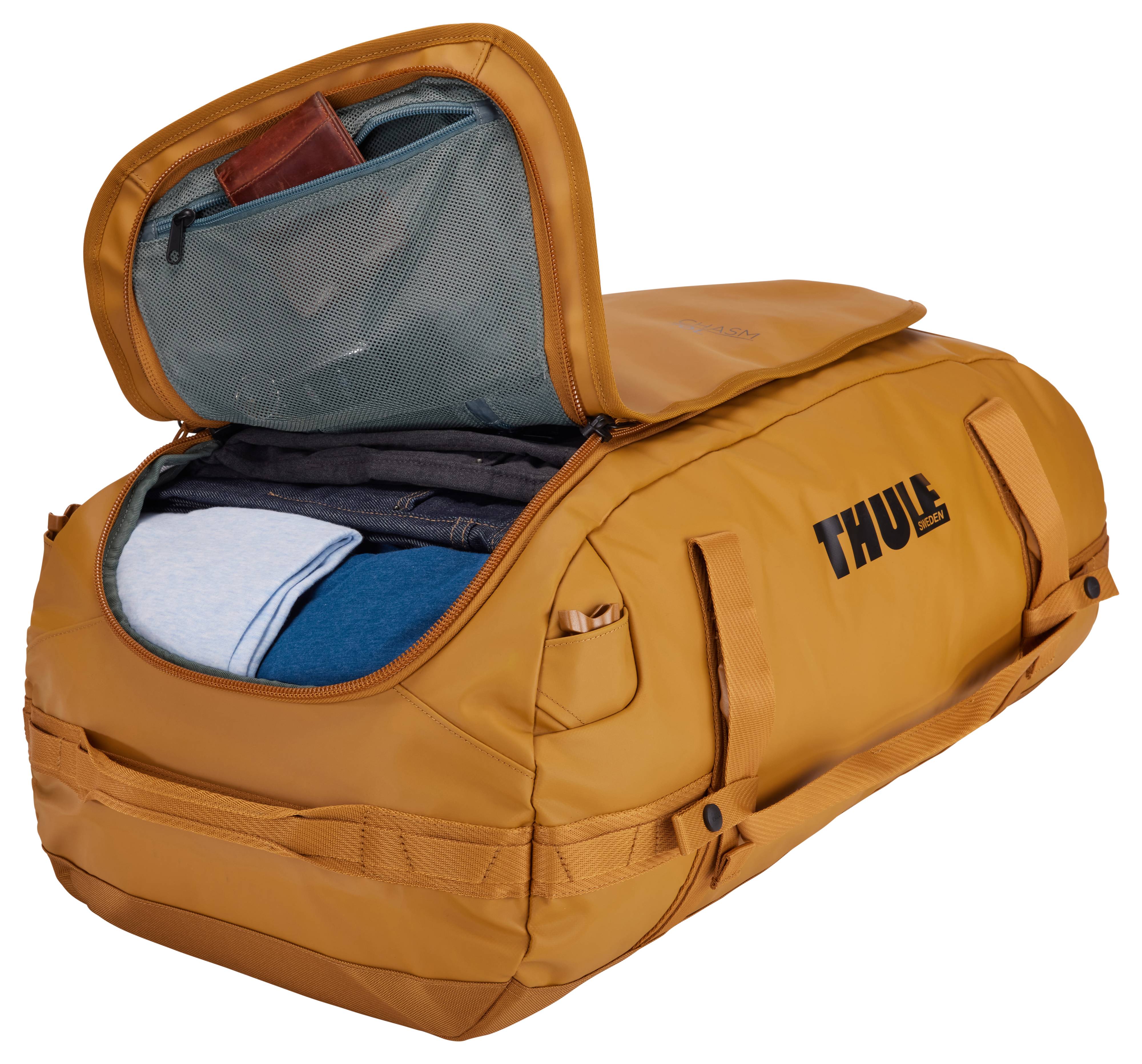 Rca Informatique - image du produit : CHASM DUFFEL 70L - GOLDEN BROWN