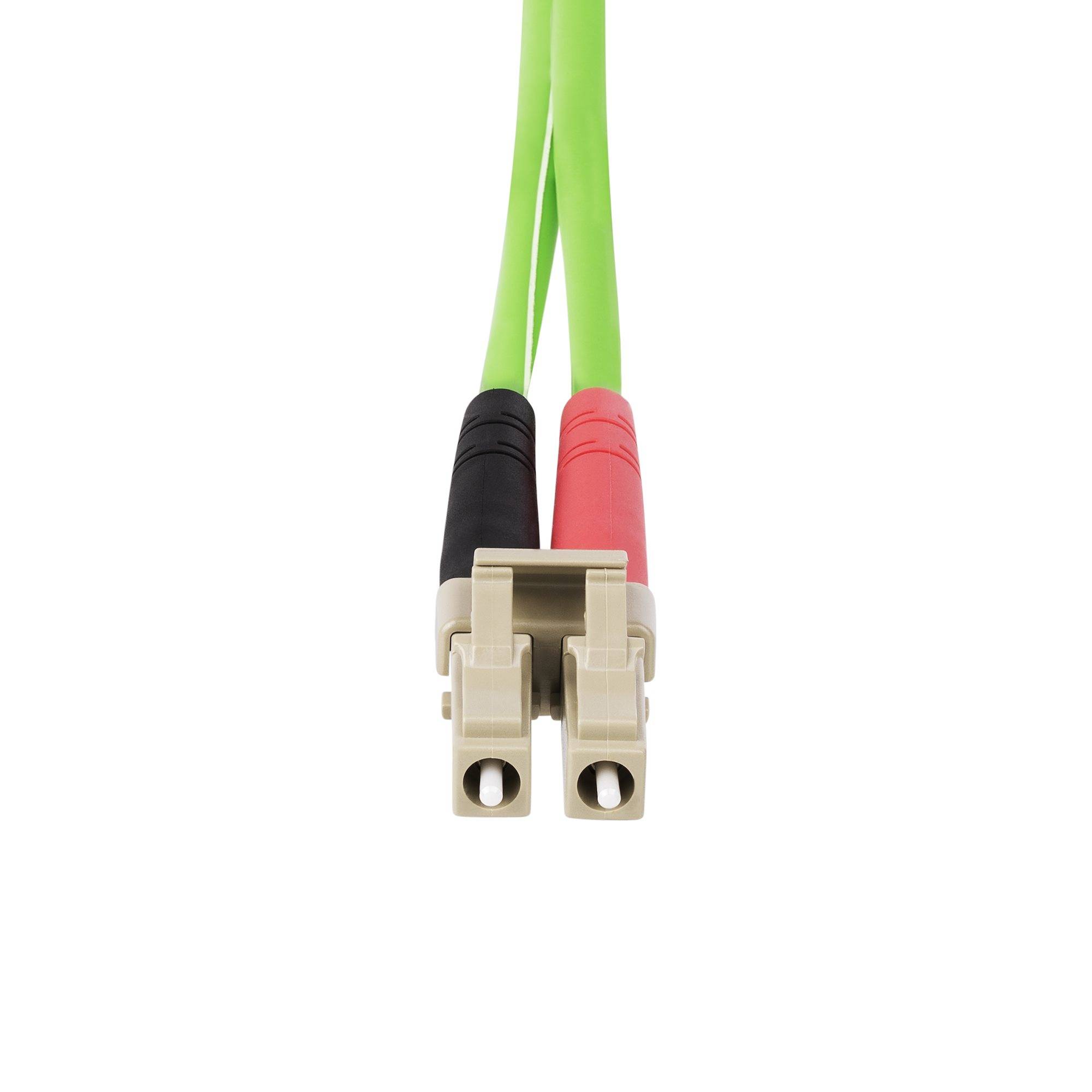 Rca Informatique - image du produit : OM5 LC/LC MULTIMODE FIBRE CABLE LOMMF/SWDM/100G - 50/125