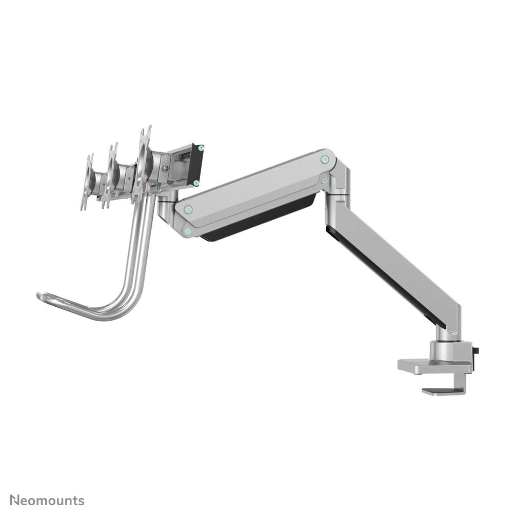 Rca Informatique - image du produit : NEOMOUNTS FLAT SCREEN DESK MOUN 10-27IN DESK CLAMP/GROMMET SILV