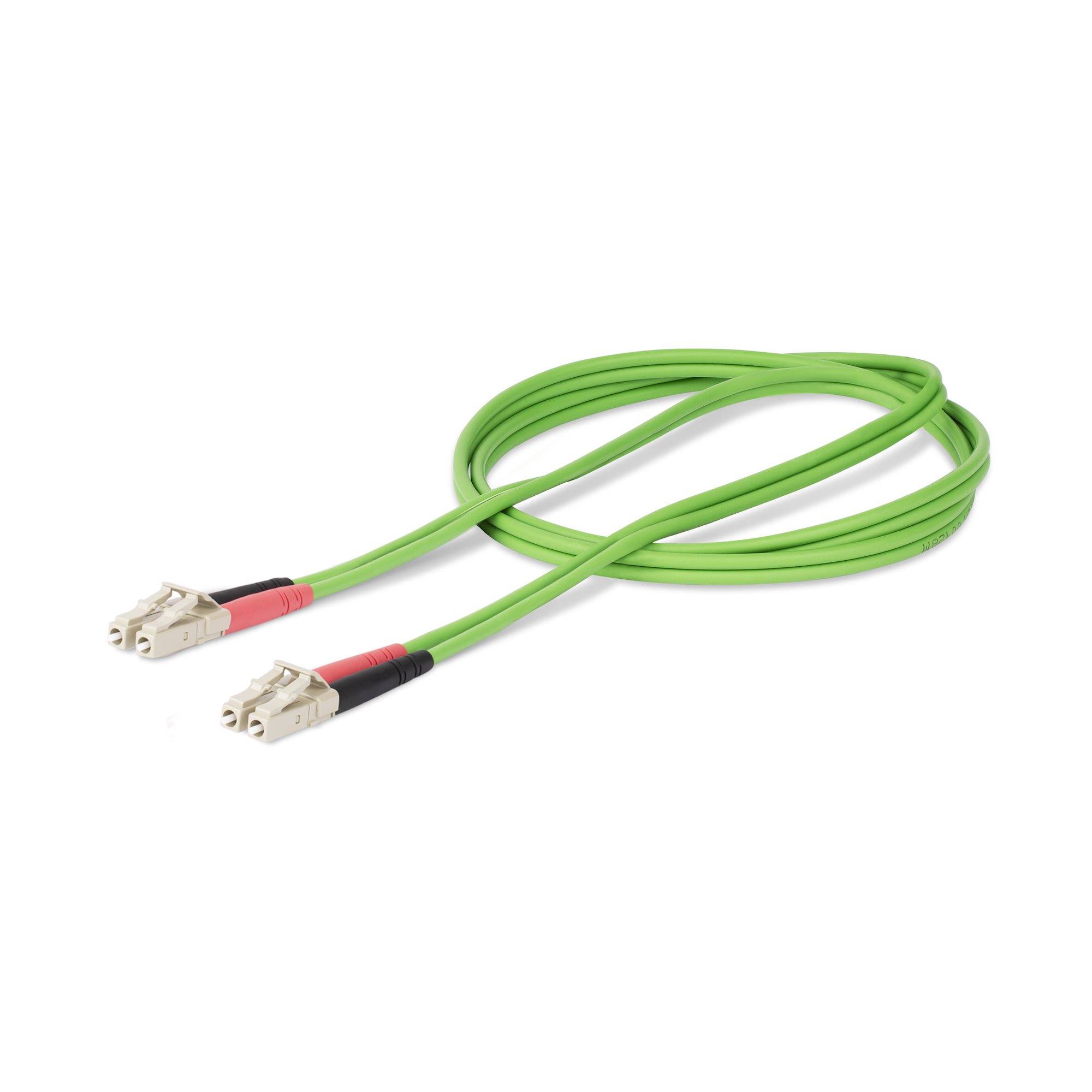 Rca Informatique - image du produit : OM5 LC/LC MULTIMODE FIBRE CABLE LOMMF/SWDM/100G - 50/125