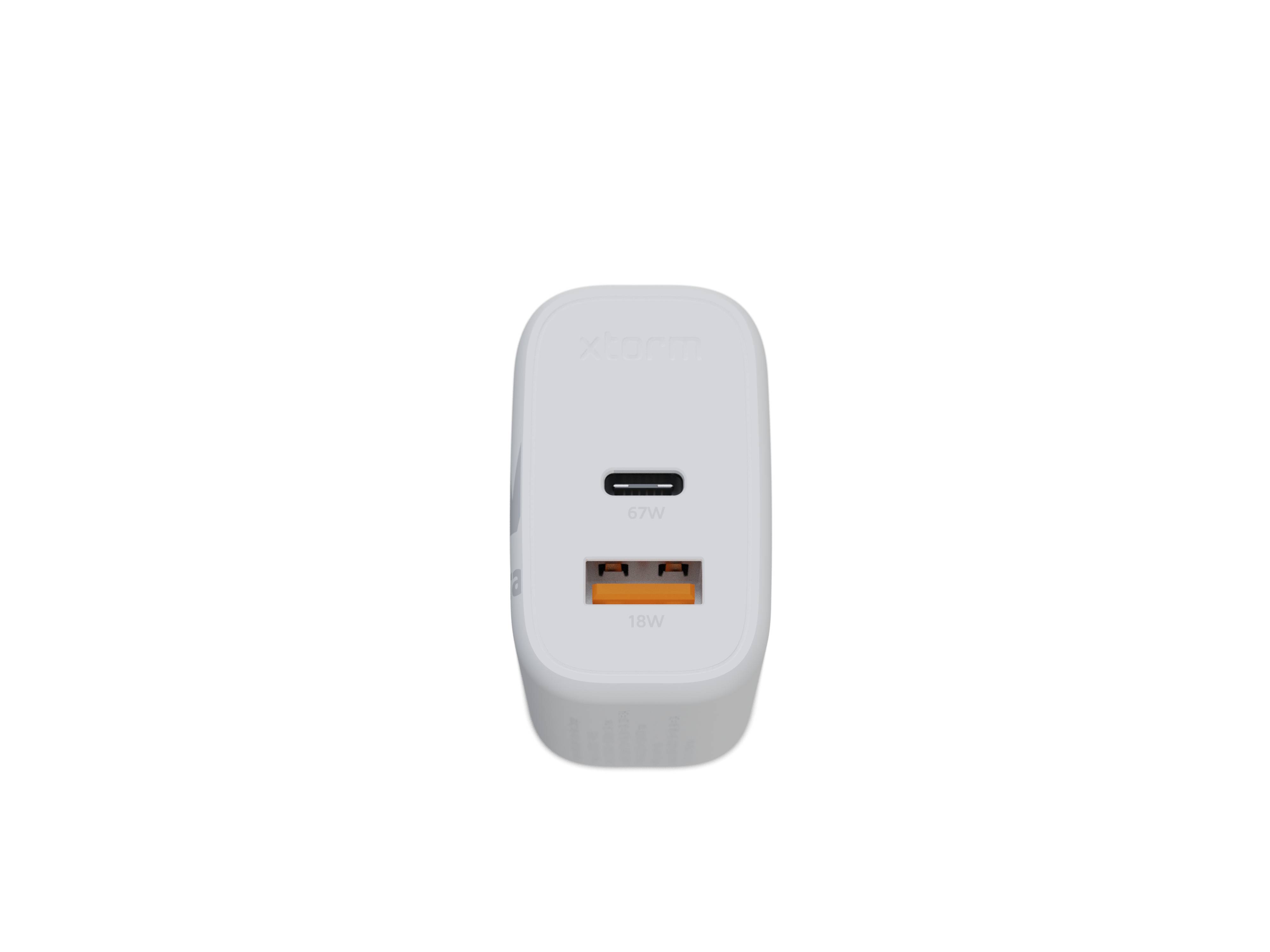 Rca Informatique - image du produit : WALL CHARGER GAN2 67W XTORM - WHITE